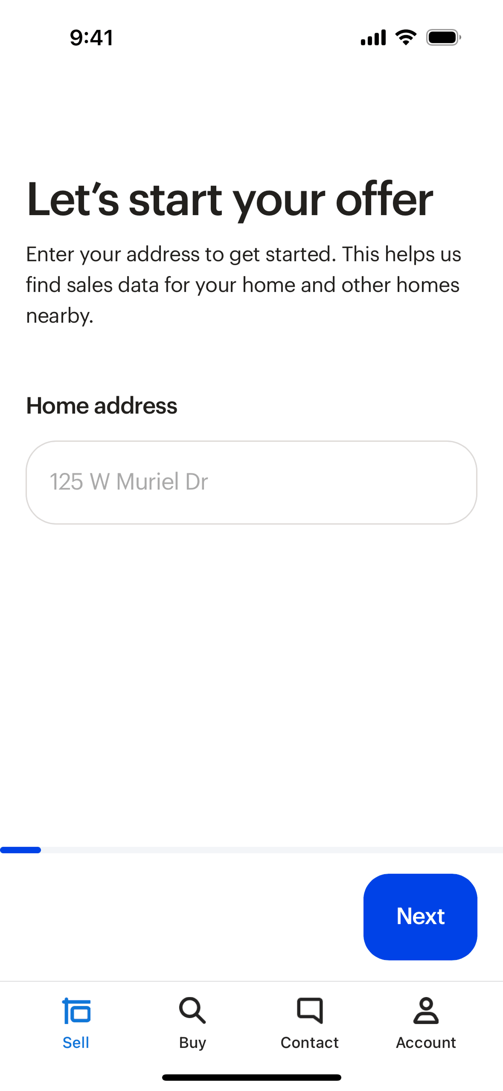 Opendoor iOS Real Estate interface screenshot 7