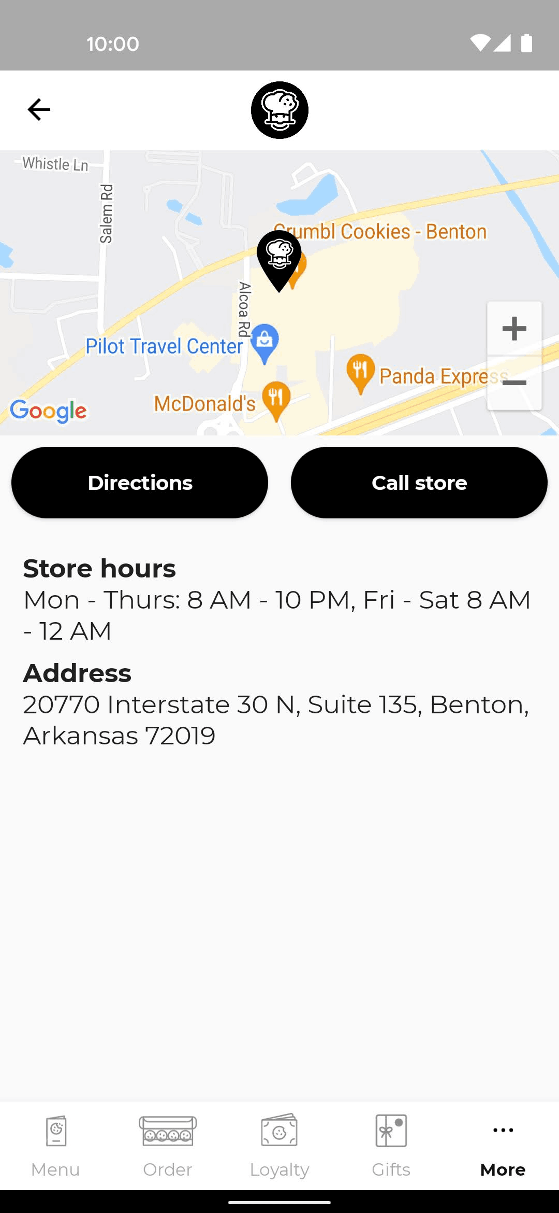 Crumbl Cookies Android Food & Drink interface screenshot 11