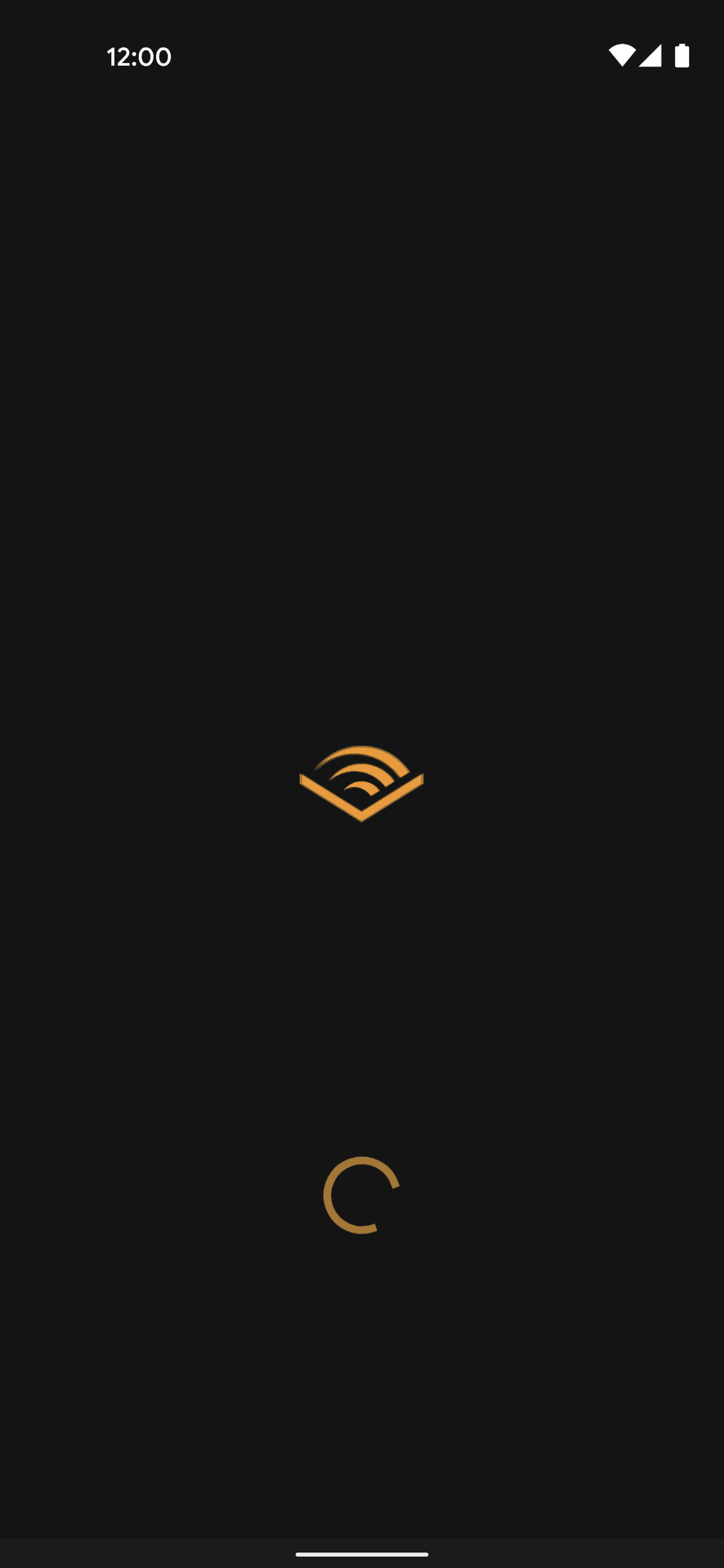 Audible Android Entertainment interface screenshot 5