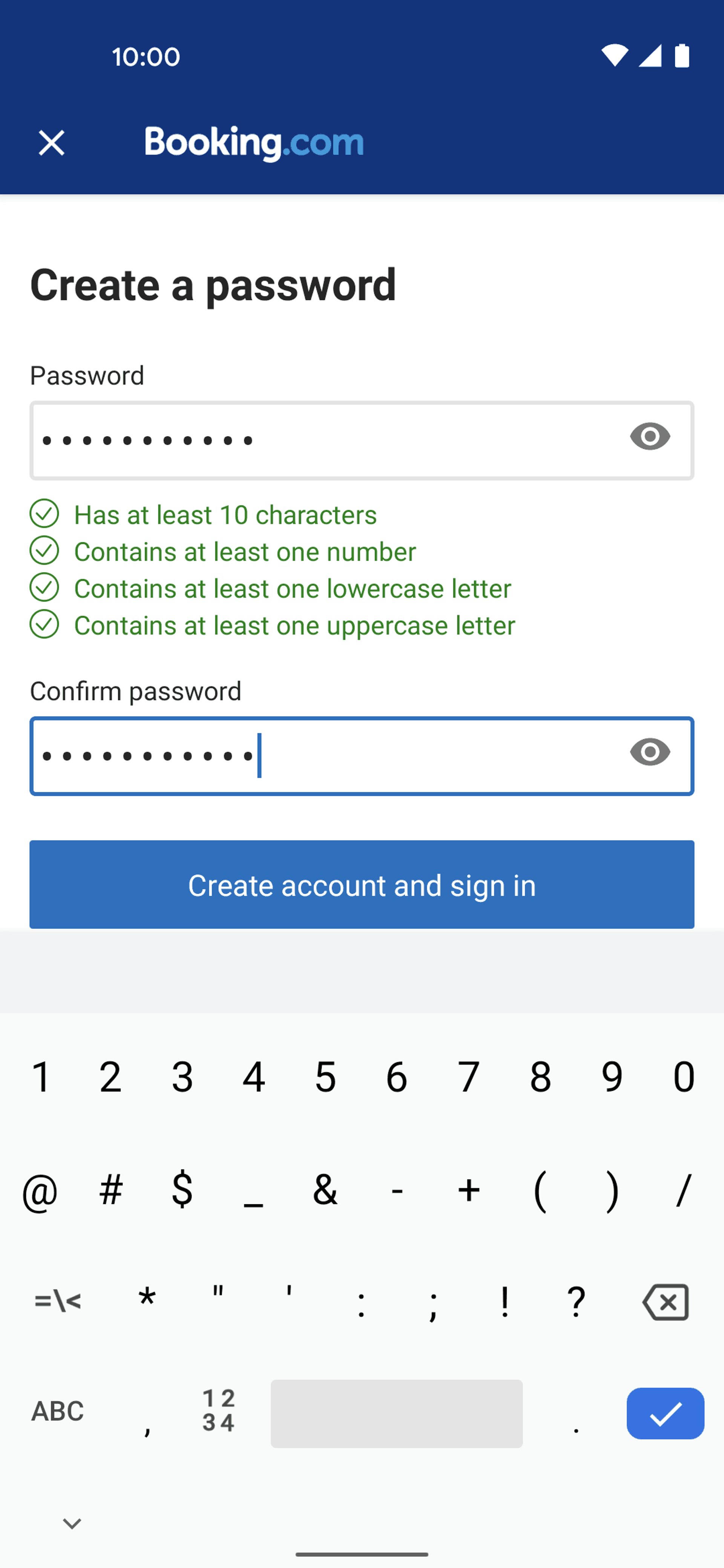 Booking.com Android Travel & Transportation interface screenshot 8