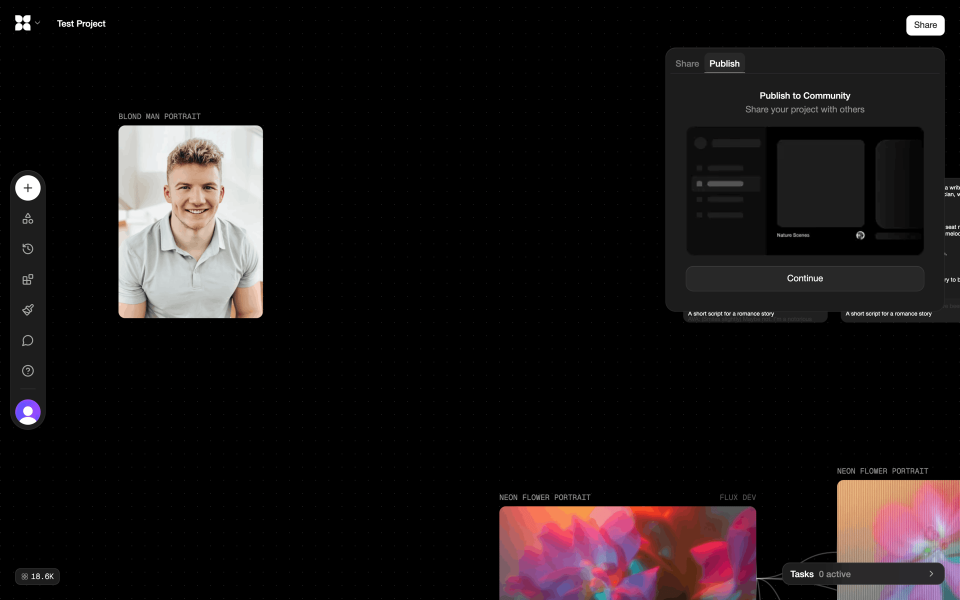 FLORA Web AI interface screenshot 8