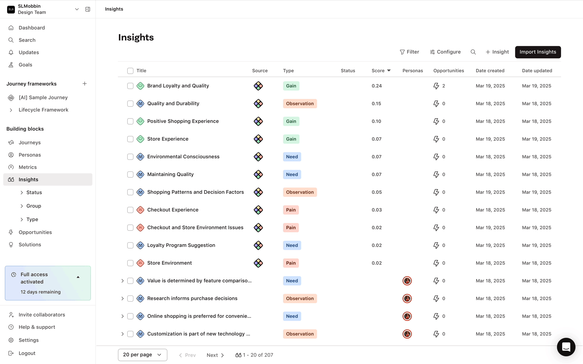 TheyDo Web Business interface screenshot 14