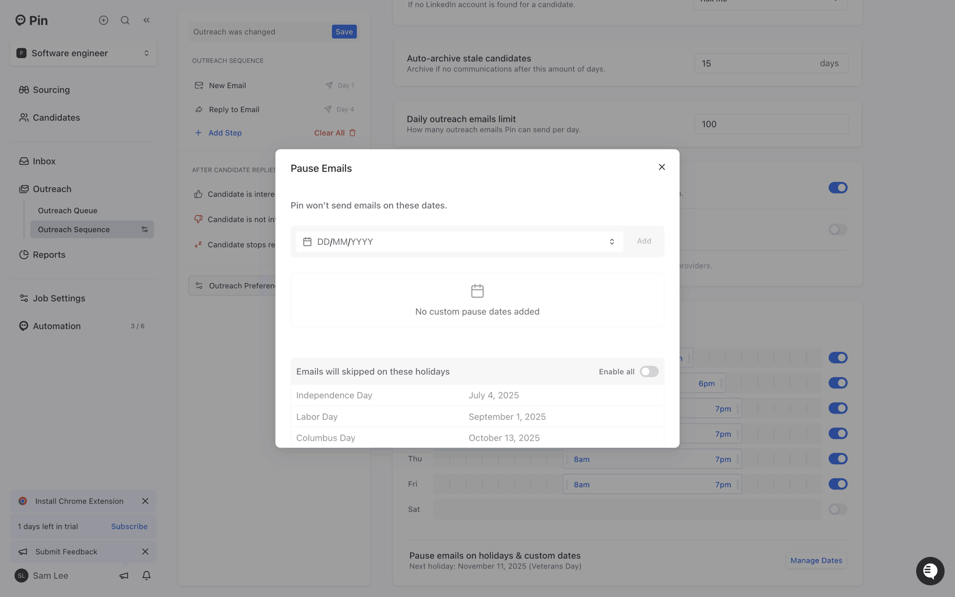 Pin Web AI interface screenshot 20