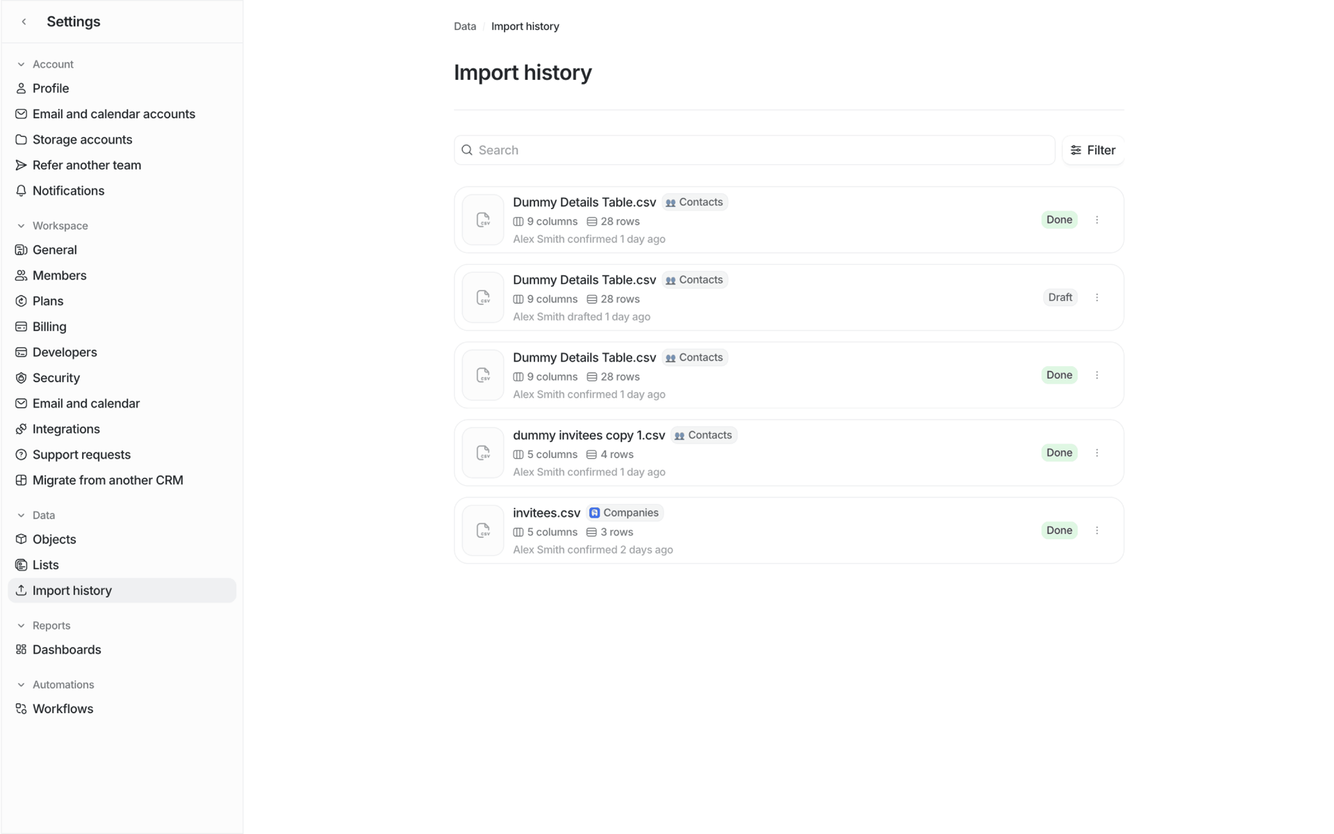 Attio Web Productivity interface screenshot 3
