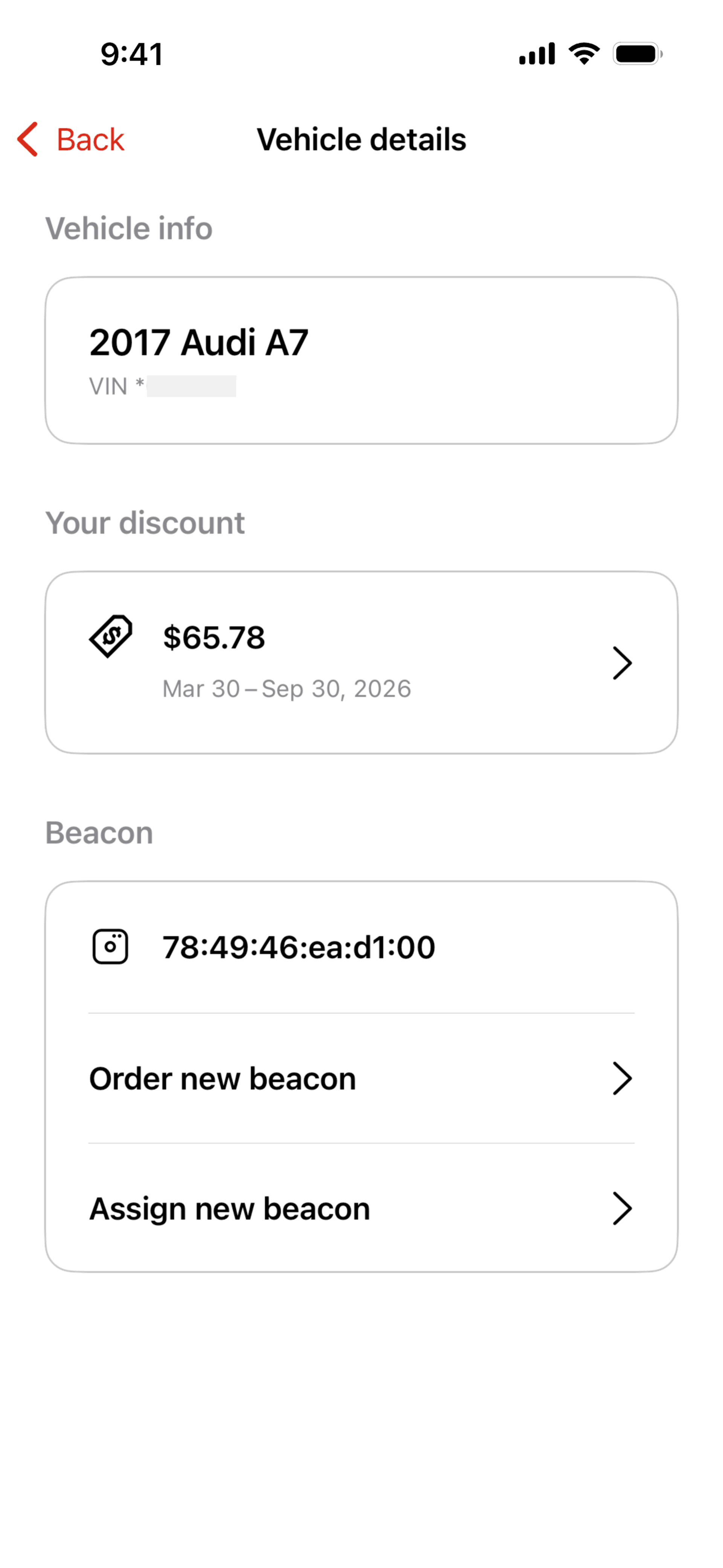 State Farm iOS Finance interface screenshot 15