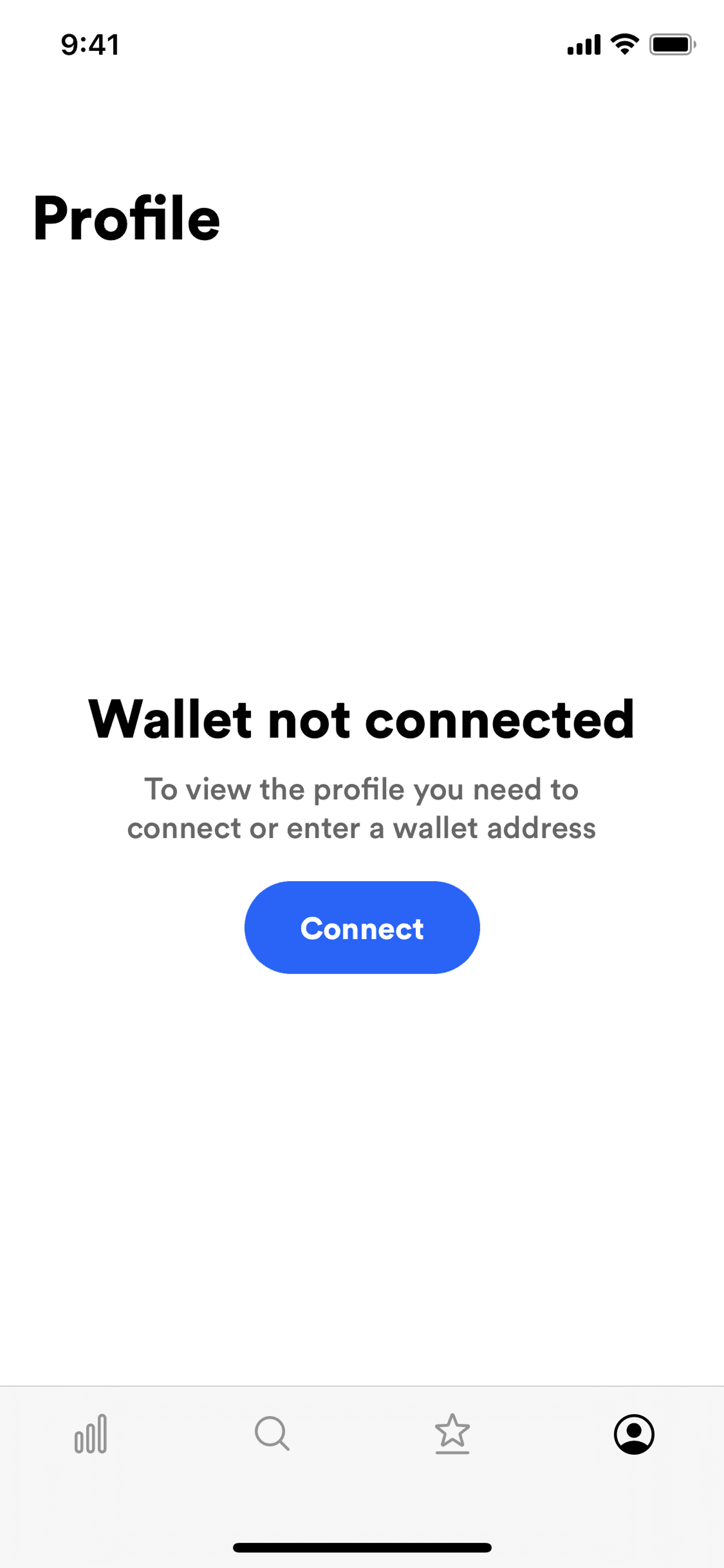 Rarible iOS Crypto & Web3 interface screenshot 11
