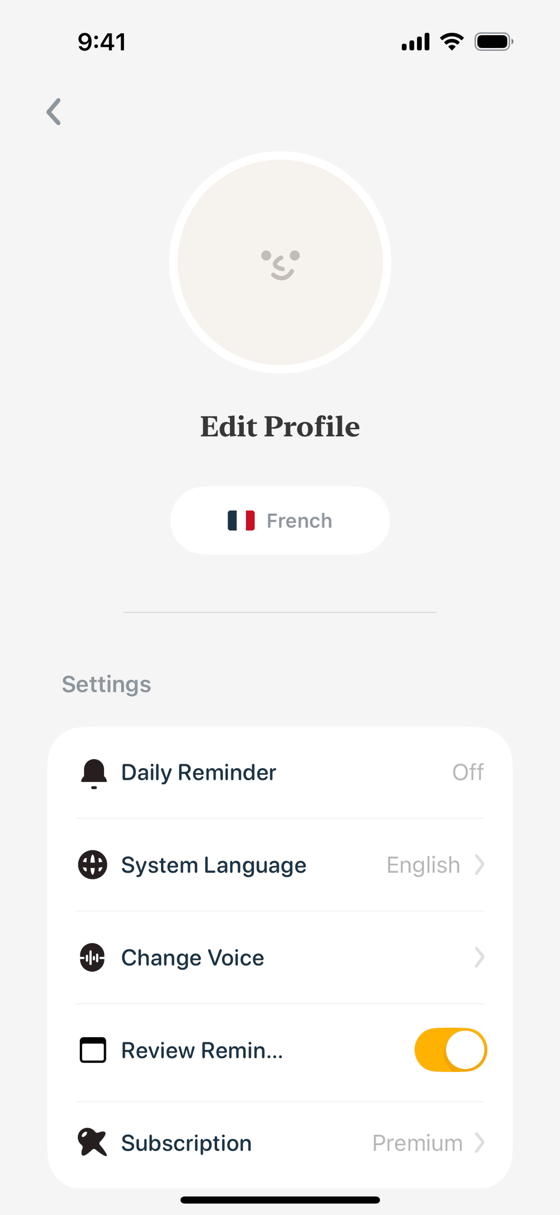 CapWords iOS AI interface screenshot 22