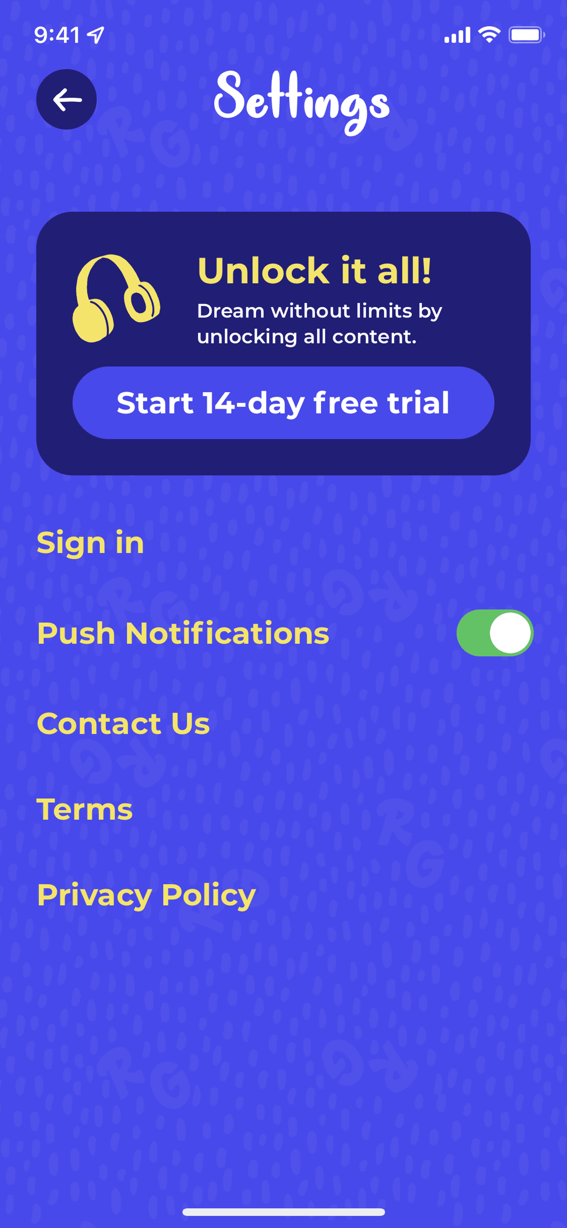 Rebel Girls iOS Lifestyle interface screenshot 13