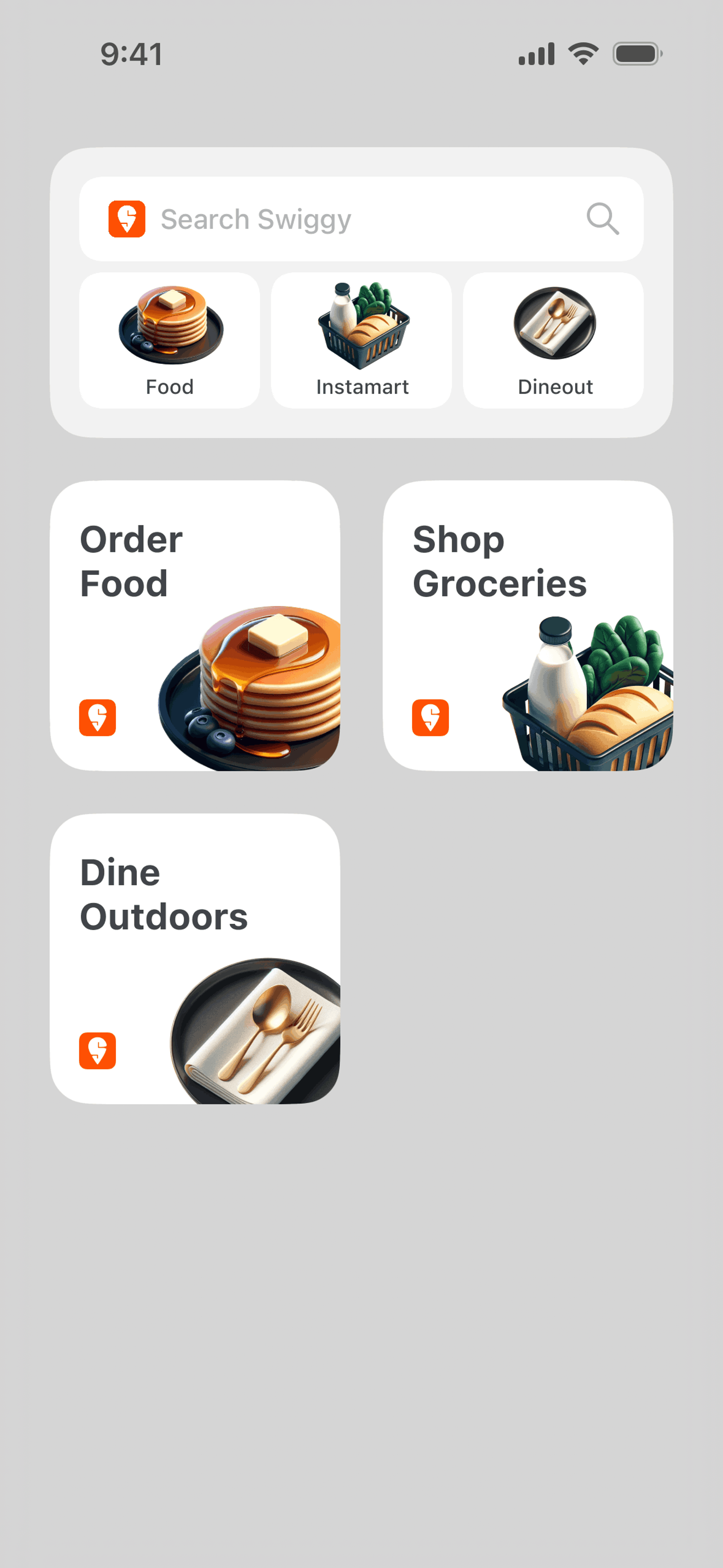 Swiggy iOS Food & Drink interface screenshot 8