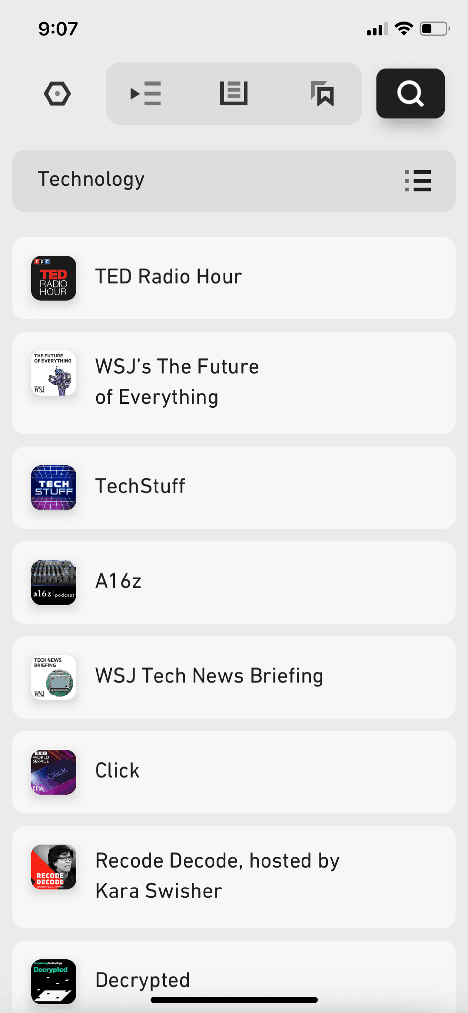 Agora iOS News interface screenshot 12