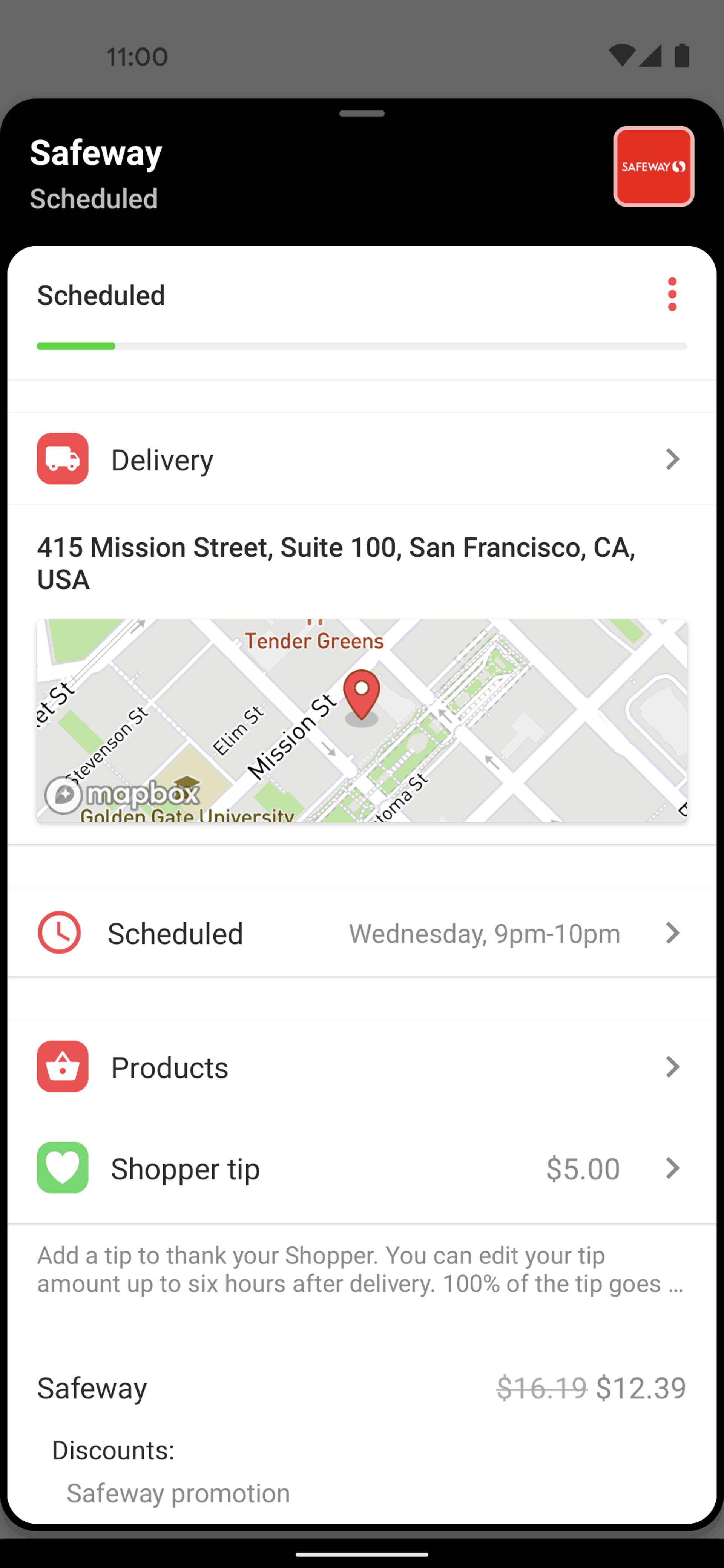 Cornershop Android Food & Drink interface screenshot 7