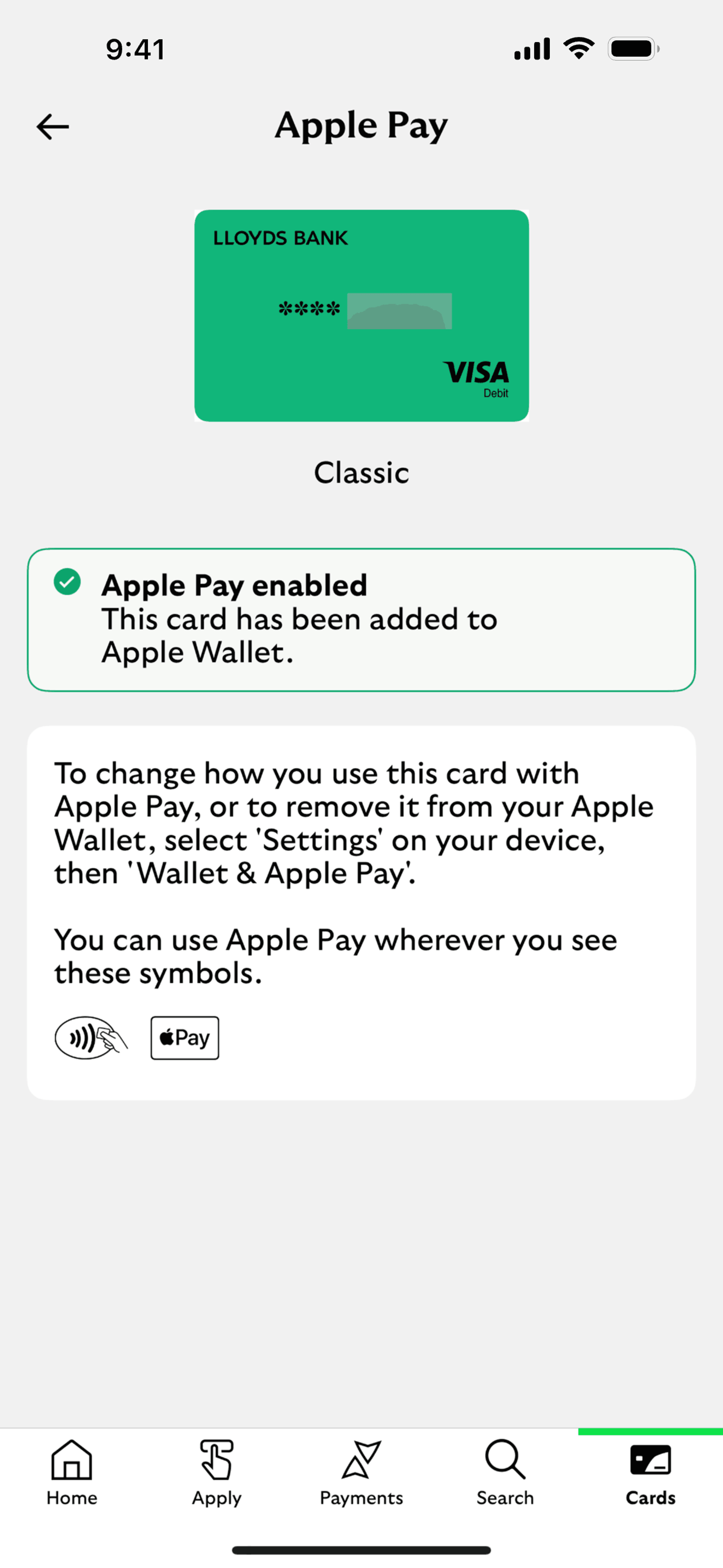 Lloyds Mobile Banking iOS Finance interface screenshot 14
