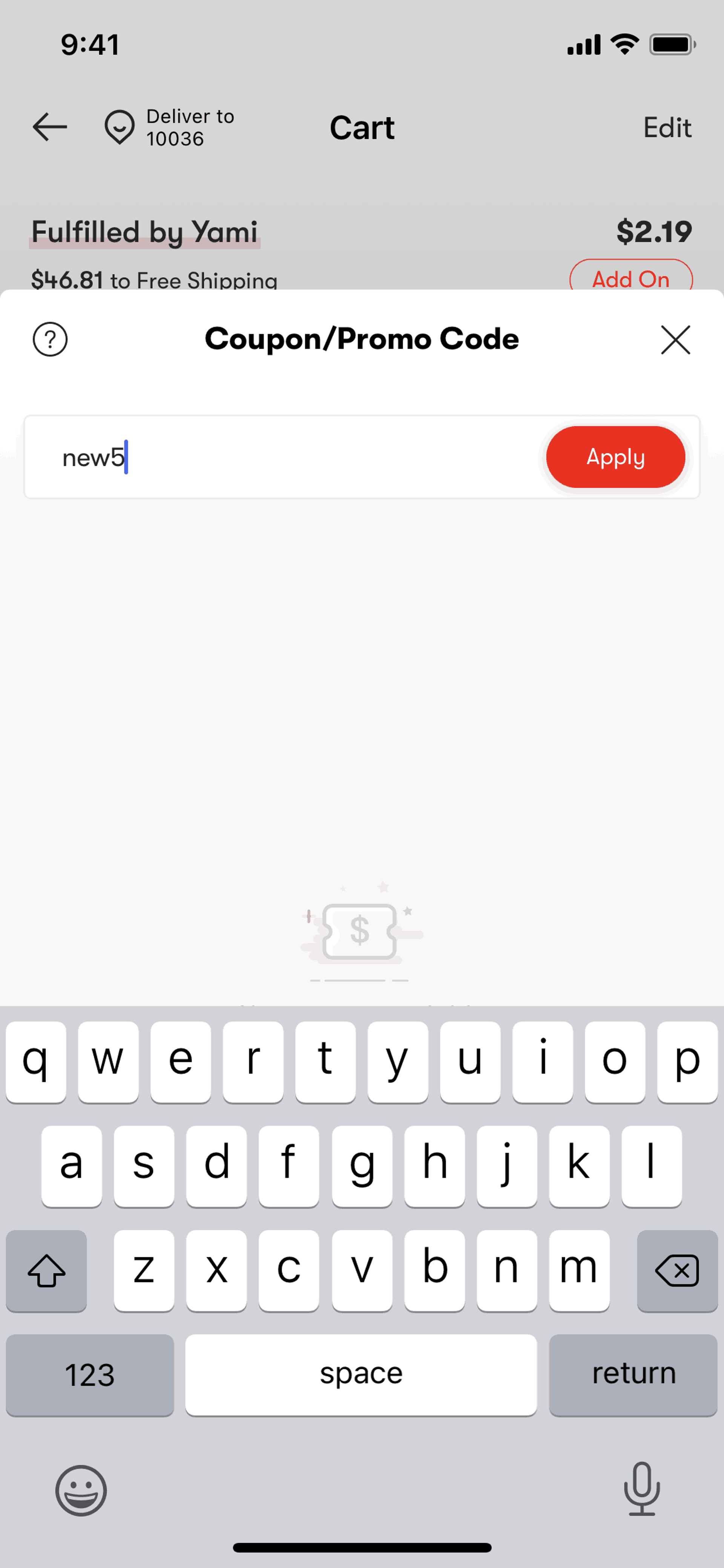 Yamibuy iOS Shopping interface screenshot 10