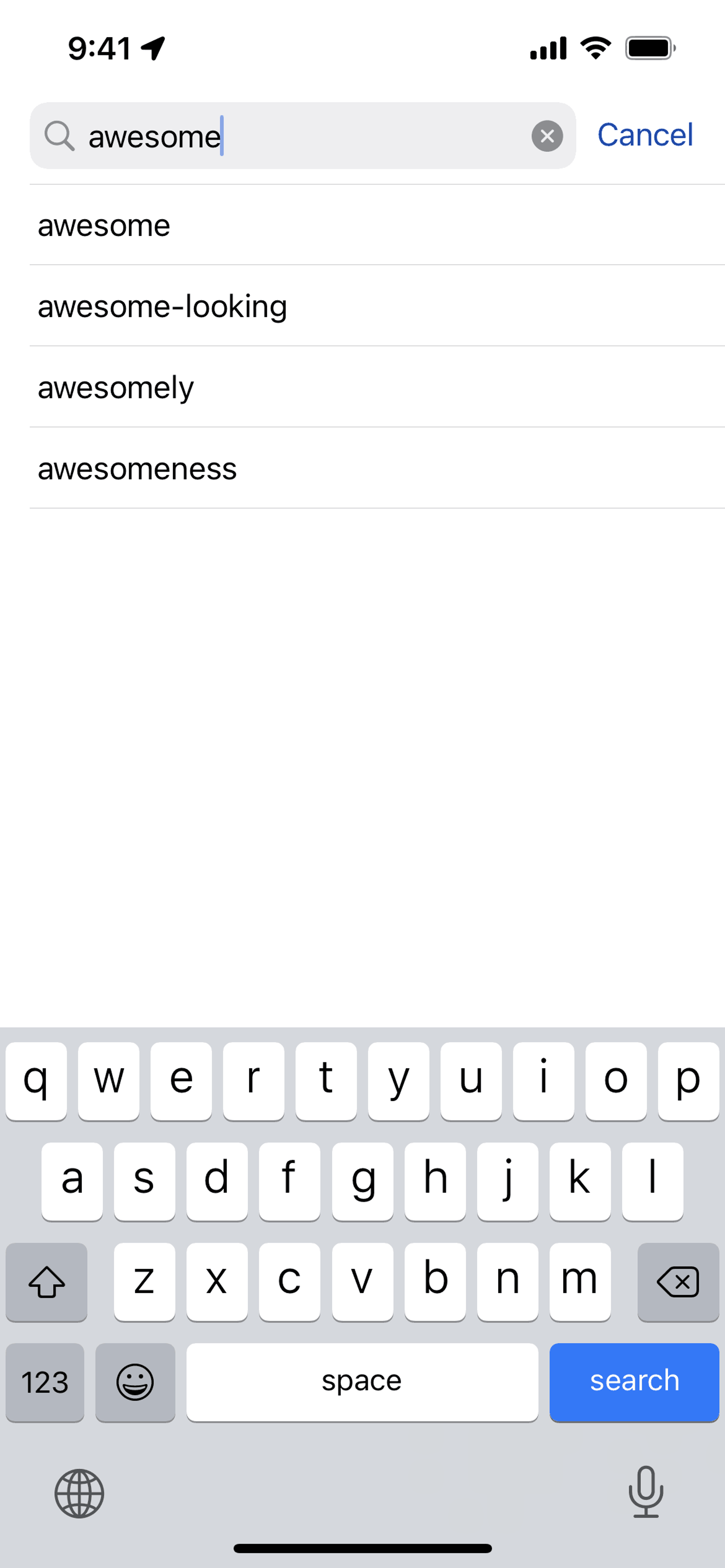 LookUp iOS Reference interface screenshot 12