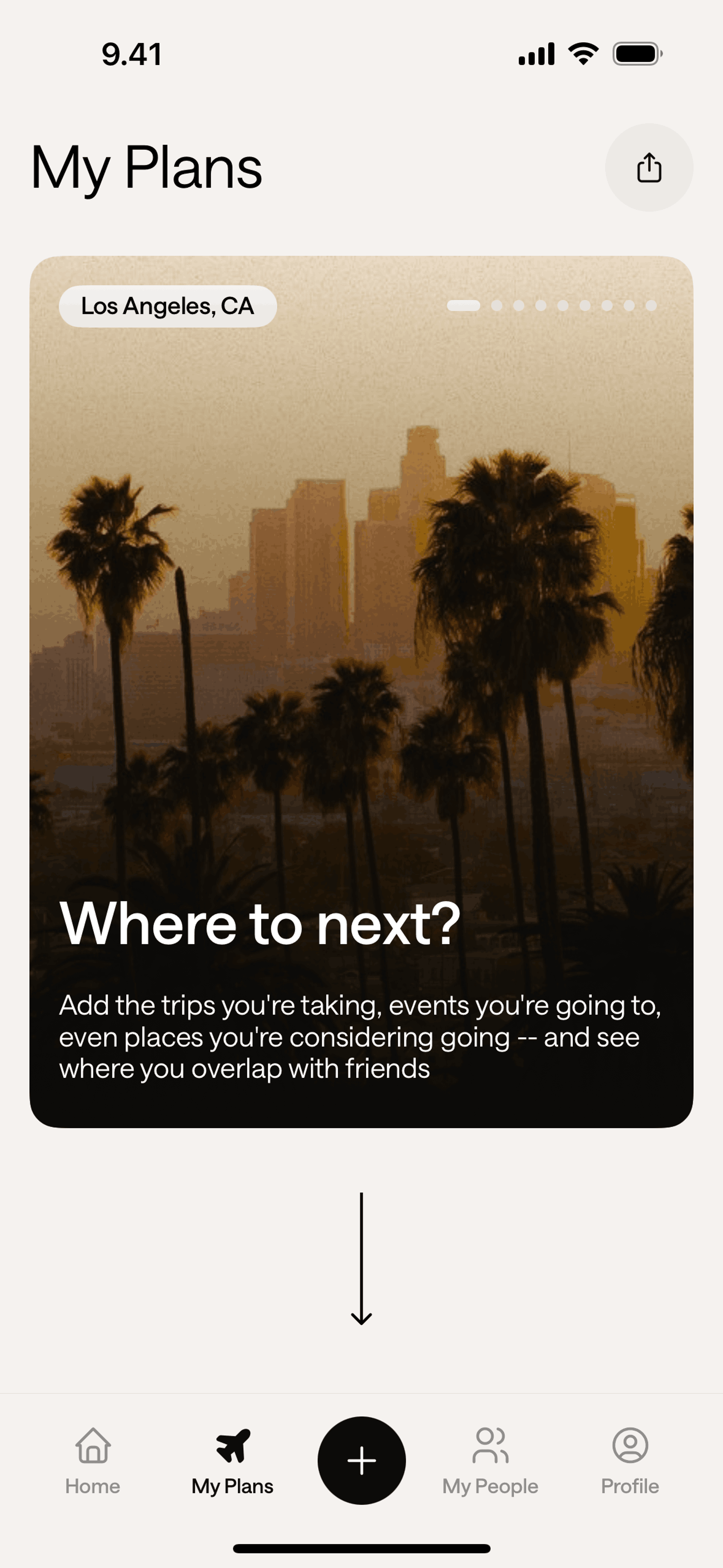 Mozi iOS Social Networking interface screenshot 7