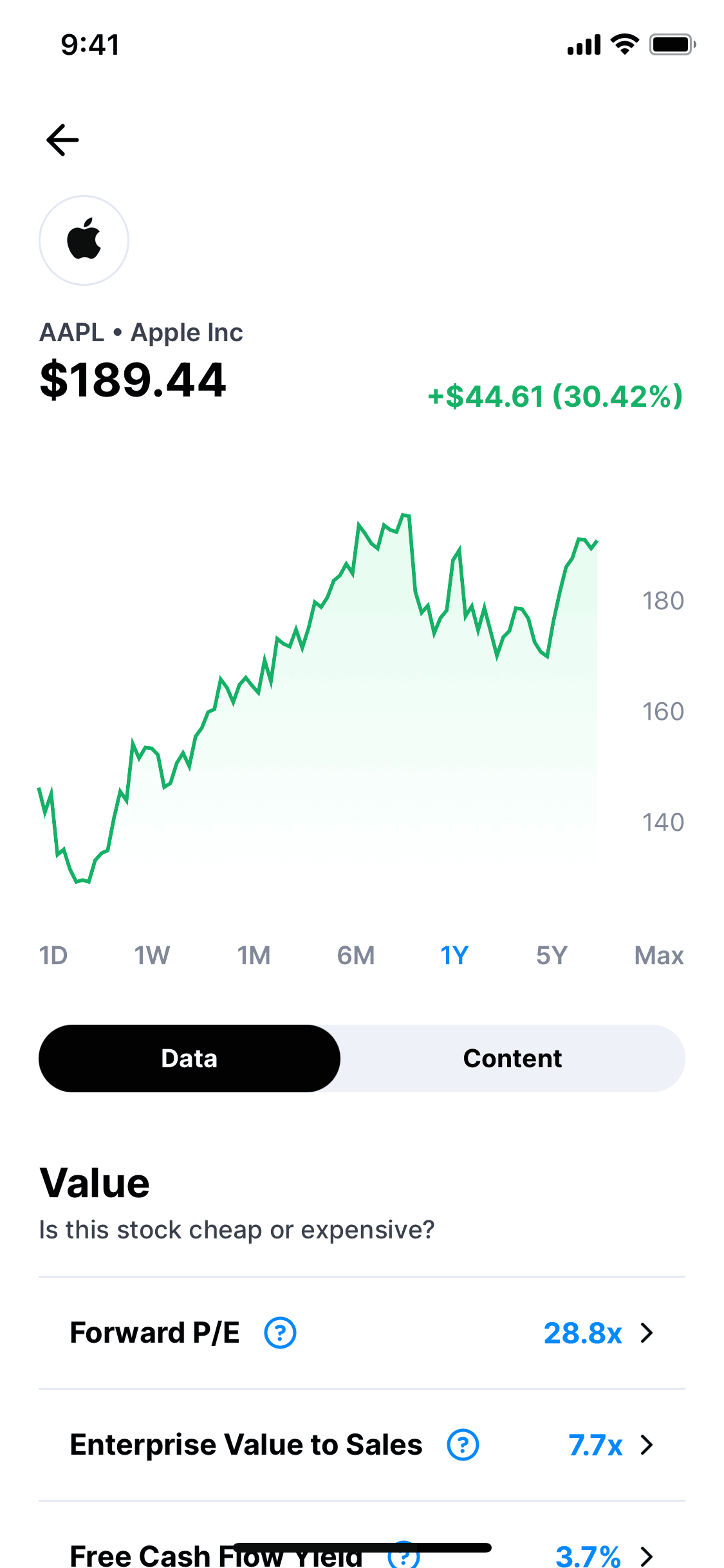 Finimize iOS Finance interface screenshot 12