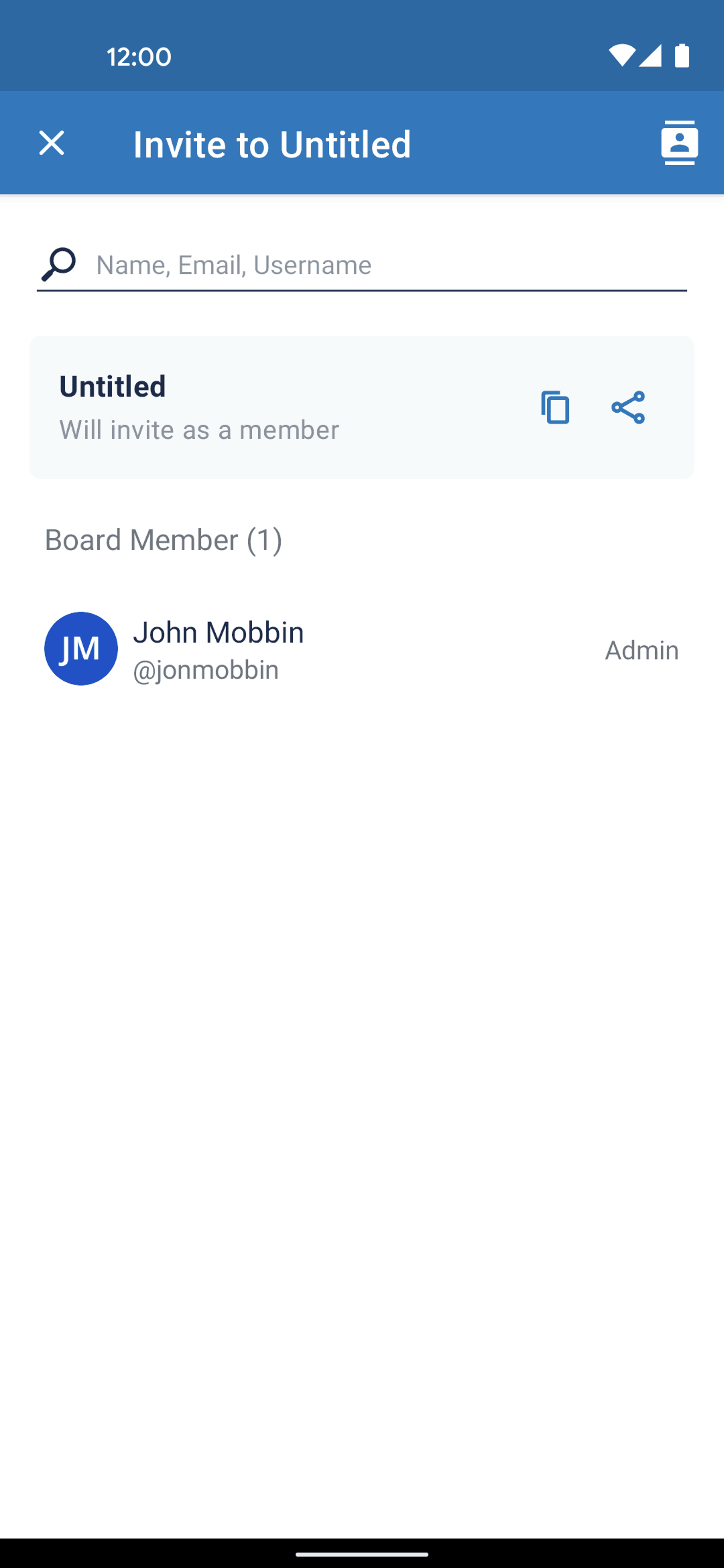 Trello Android Business interface screenshot 21