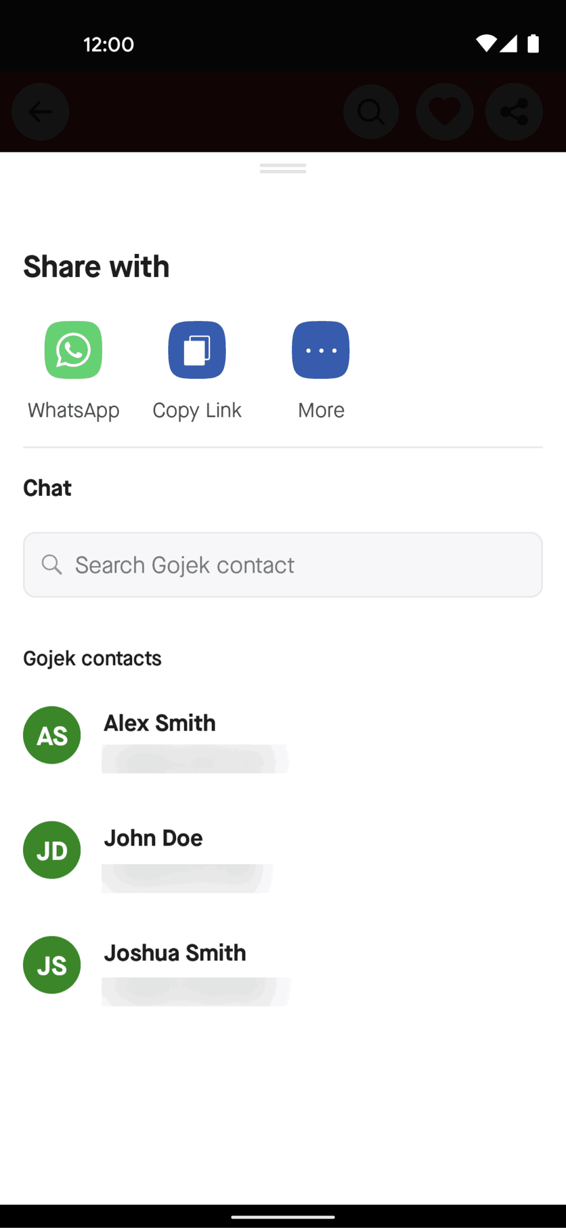Gojek Android Travel & Transportation interface screenshot 21