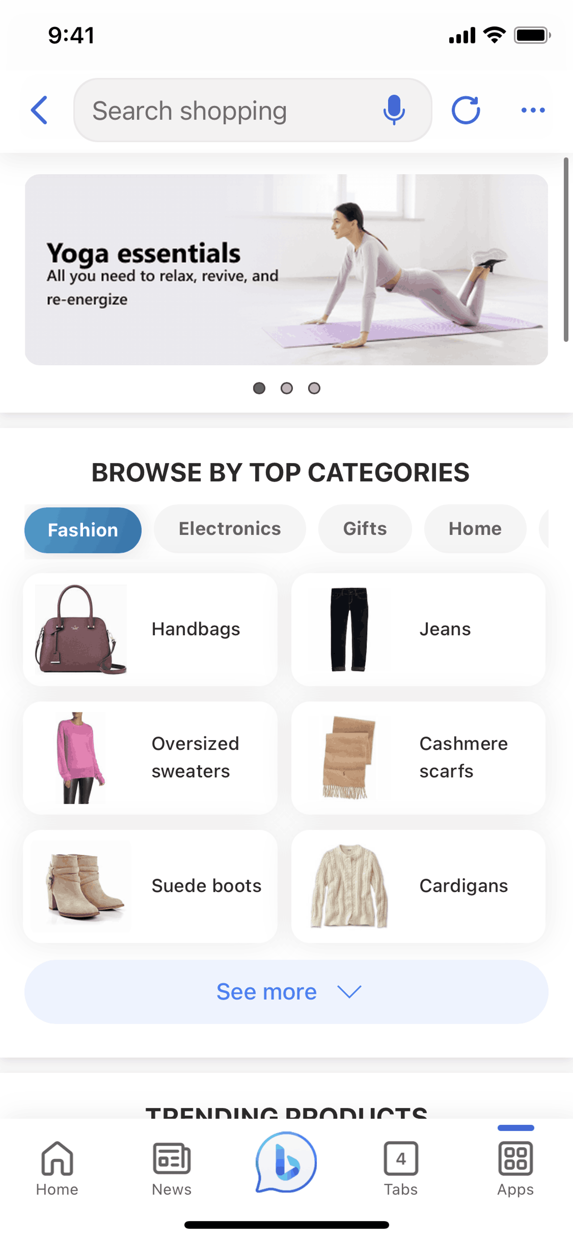 Bing iOS AI interface screenshot 8