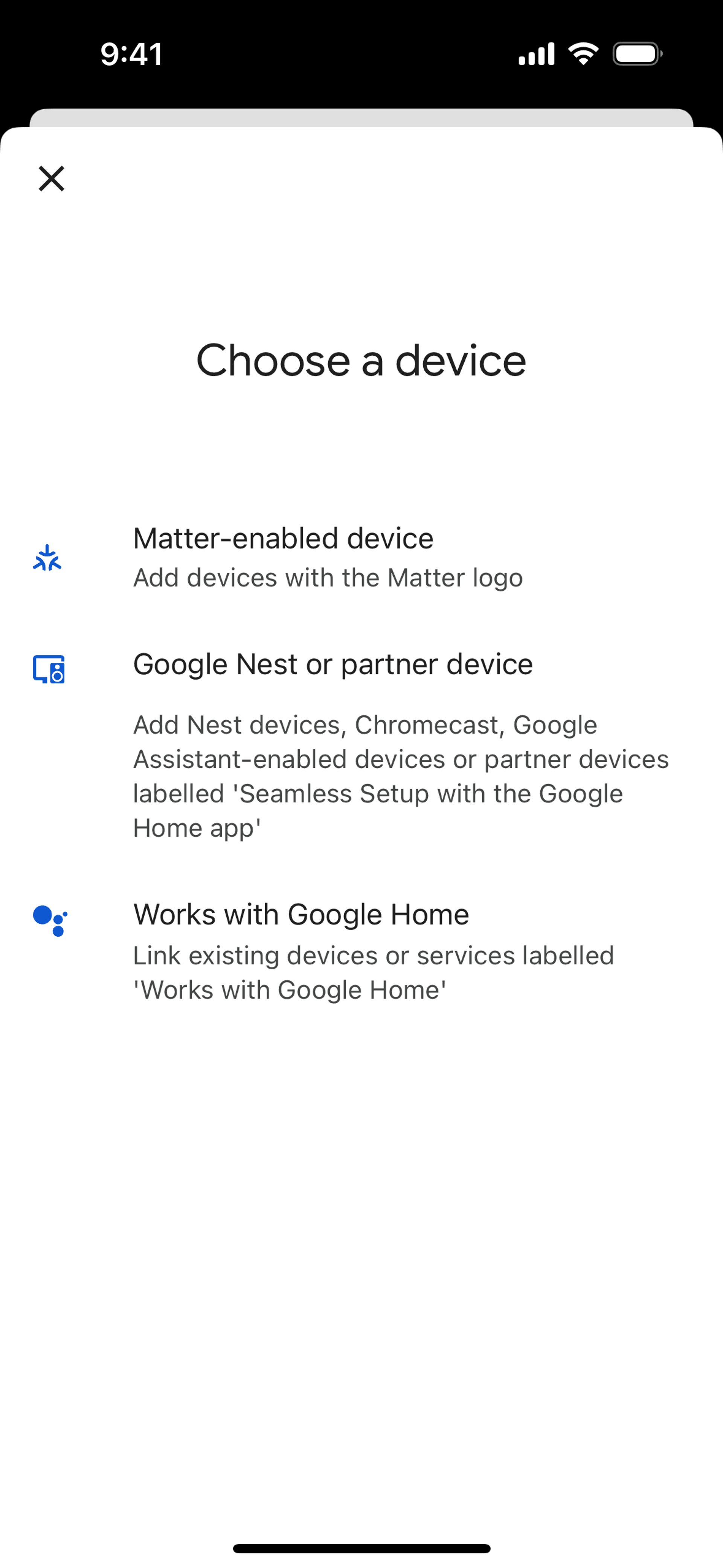 Google Home iOS AI interface screenshot 24