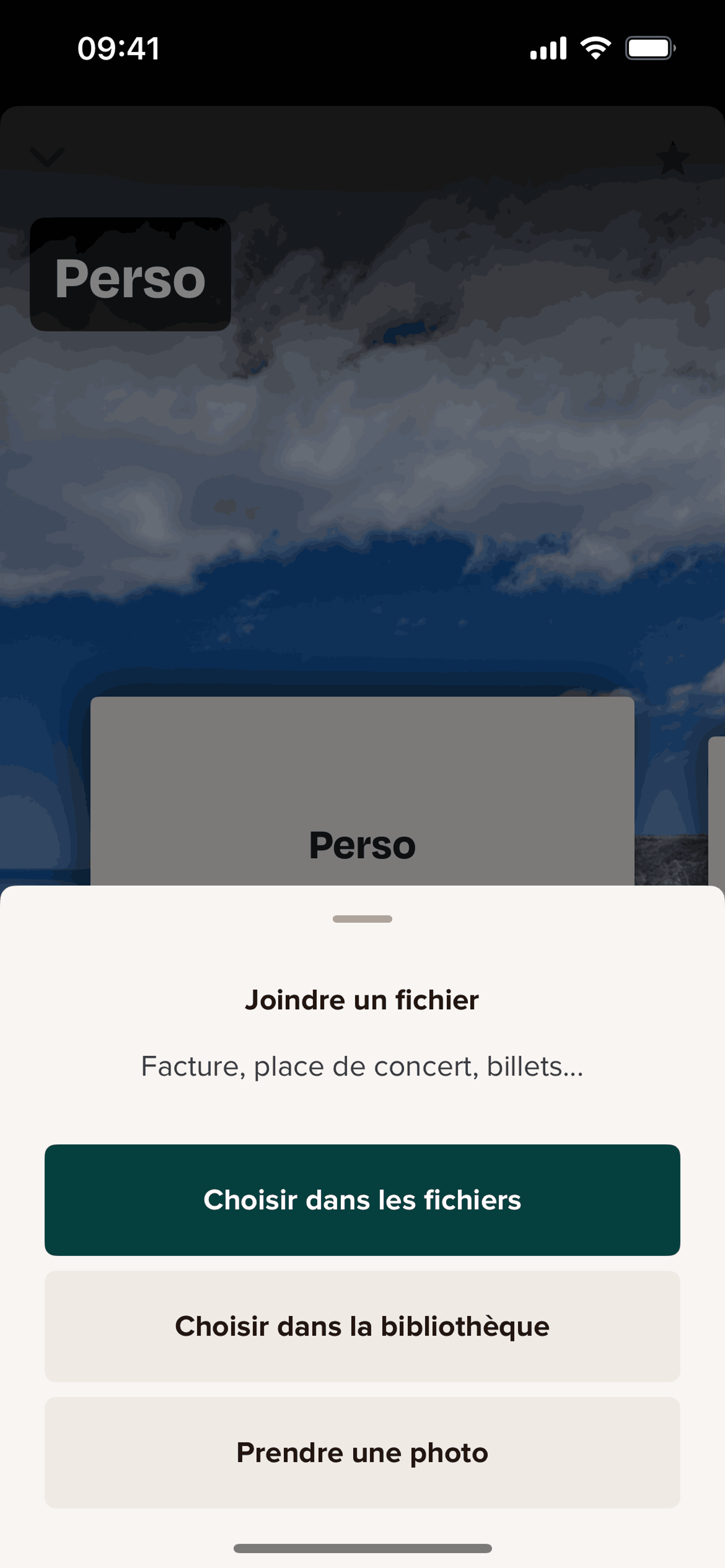 Sumeria iOS Finance interface screenshot 9