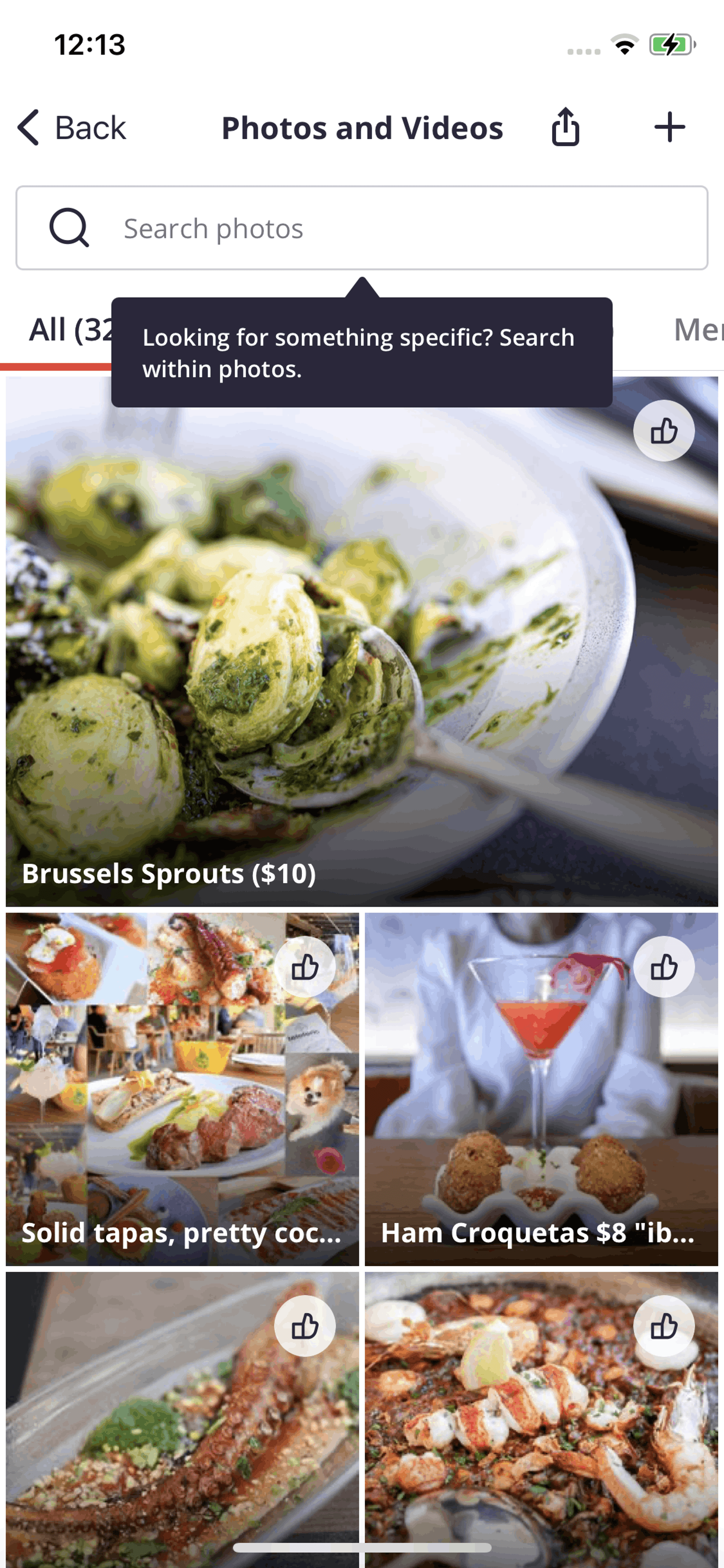 Yelp iOS Food & Drink interface screenshot 19