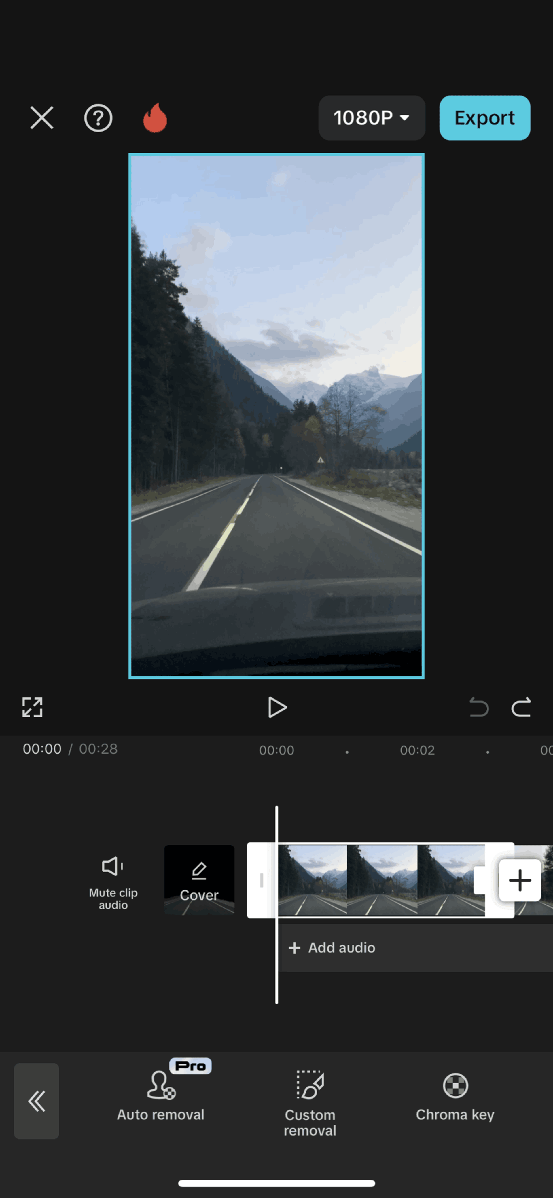 CapCut iOS Photo & Video interface screenshot 20