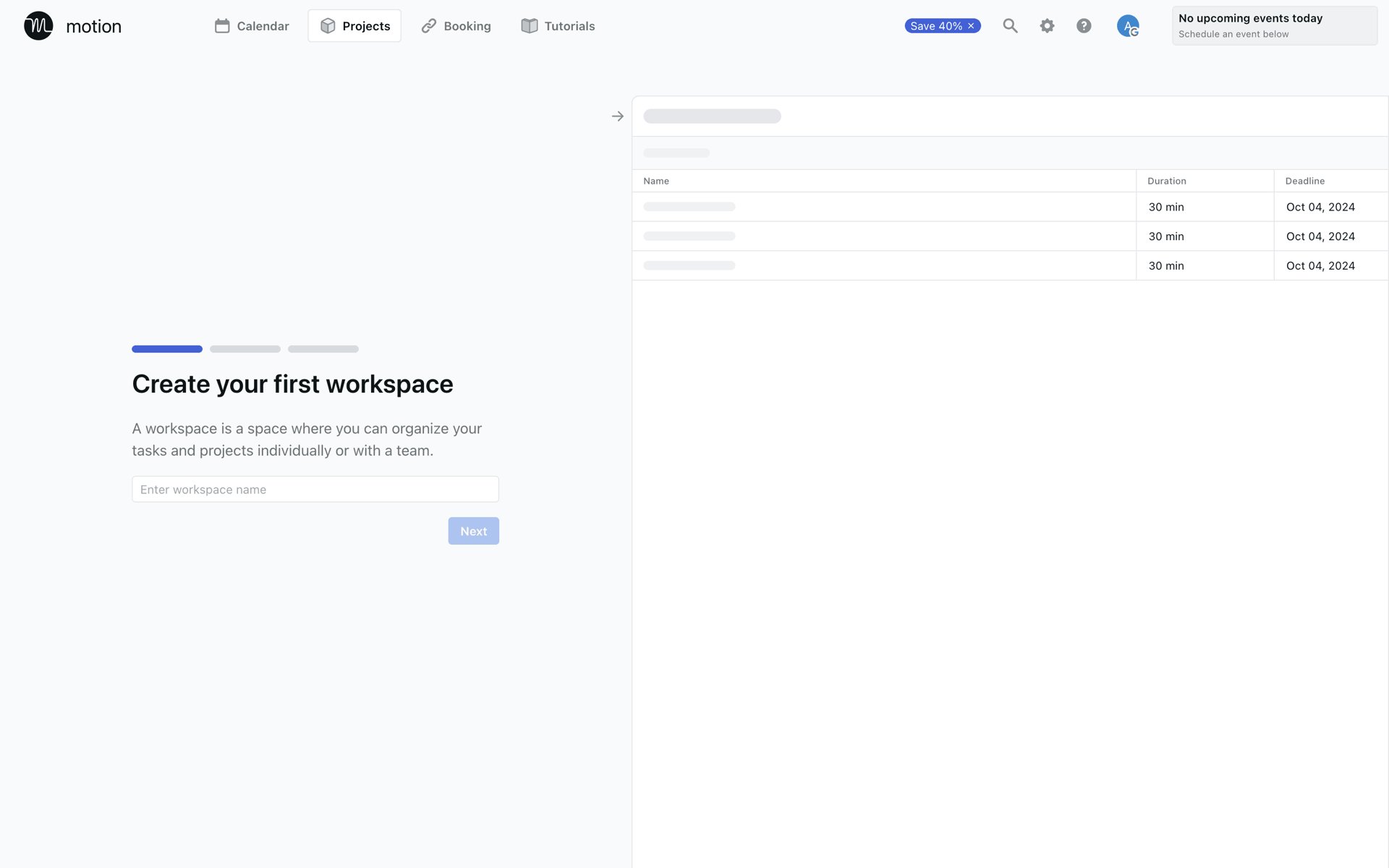 Motion Web AI interface screenshot 14