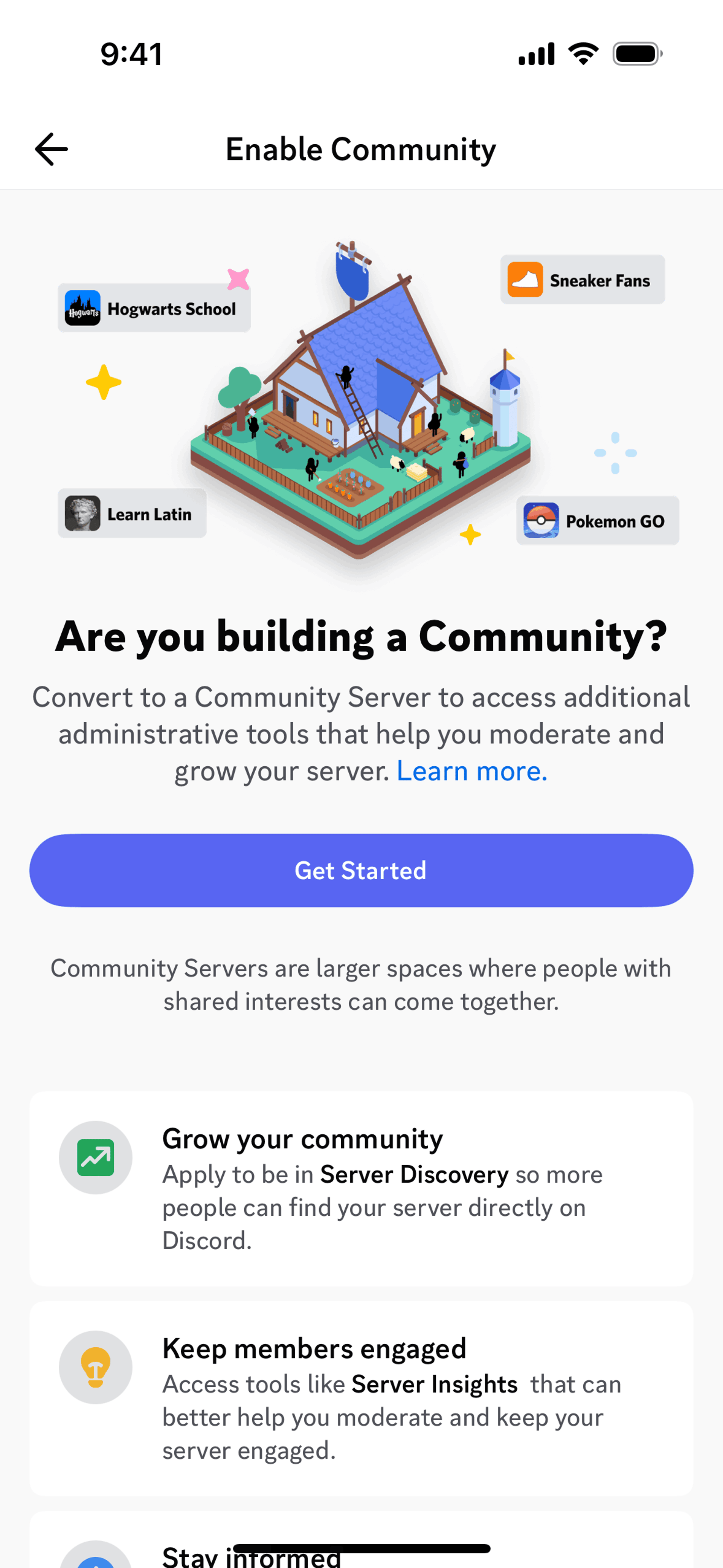 Discord iOS Social Networking interface screenshot 21