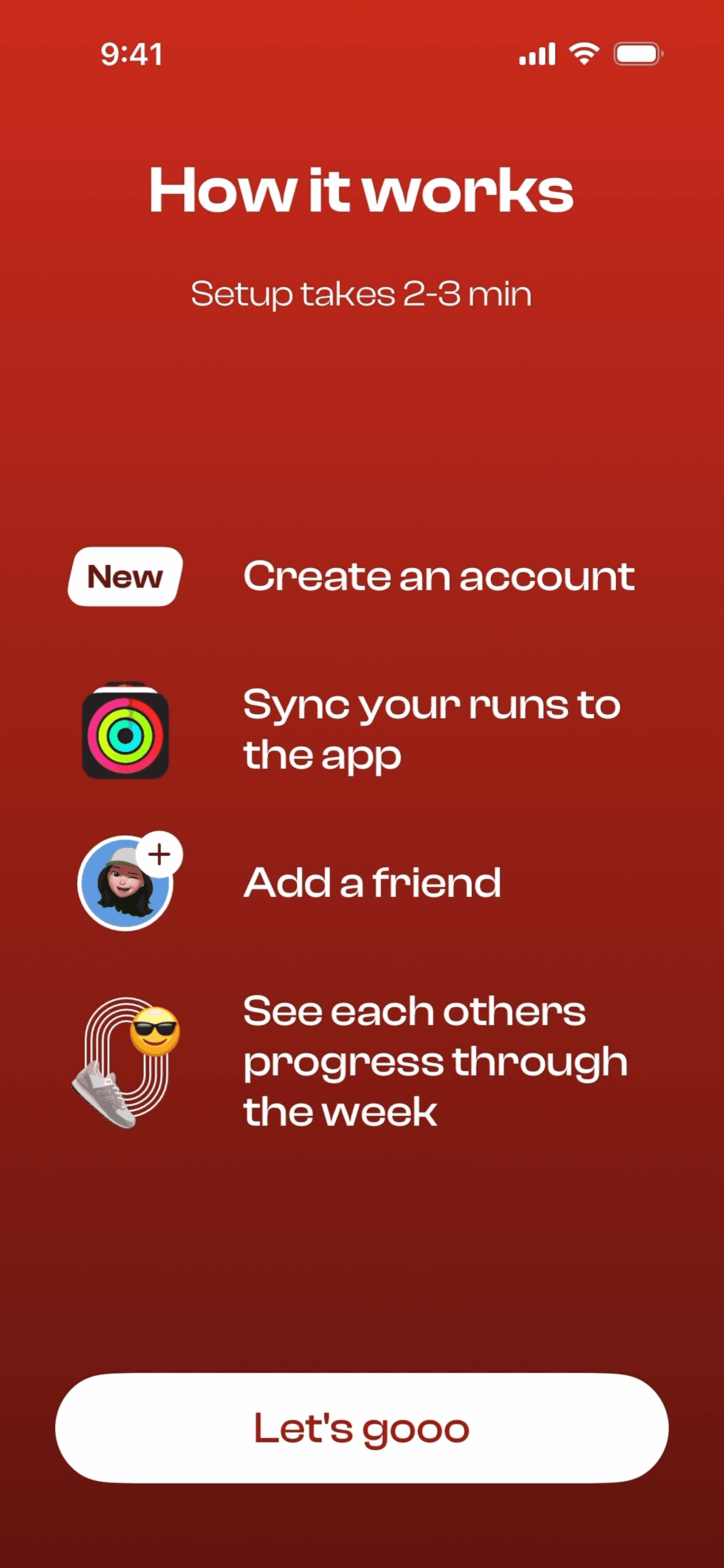 Runbuds iOS Health & Fitness interface screenshot 21