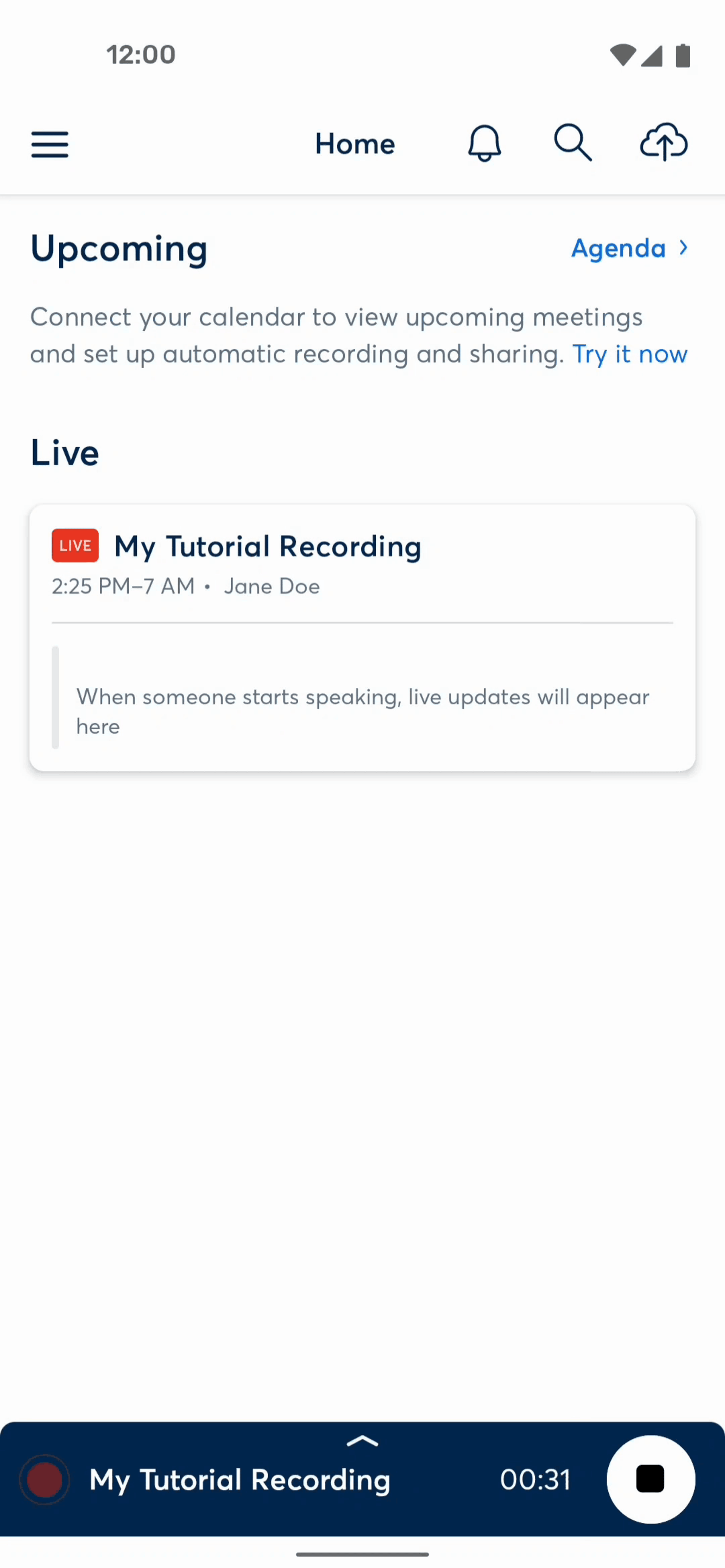 Otter.ai Android AI interface screenshot 19