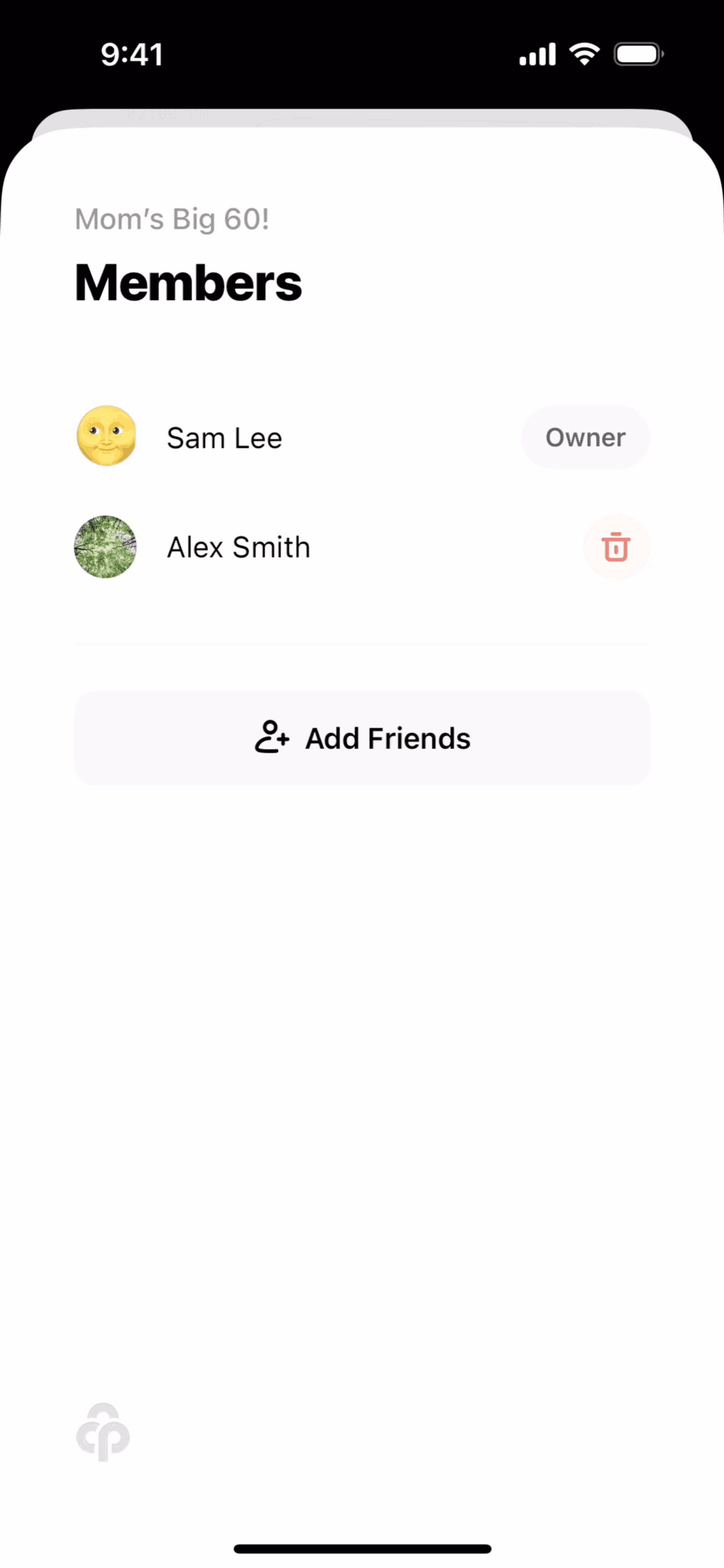 Canopi iOS Collaboration interface screenshot 12