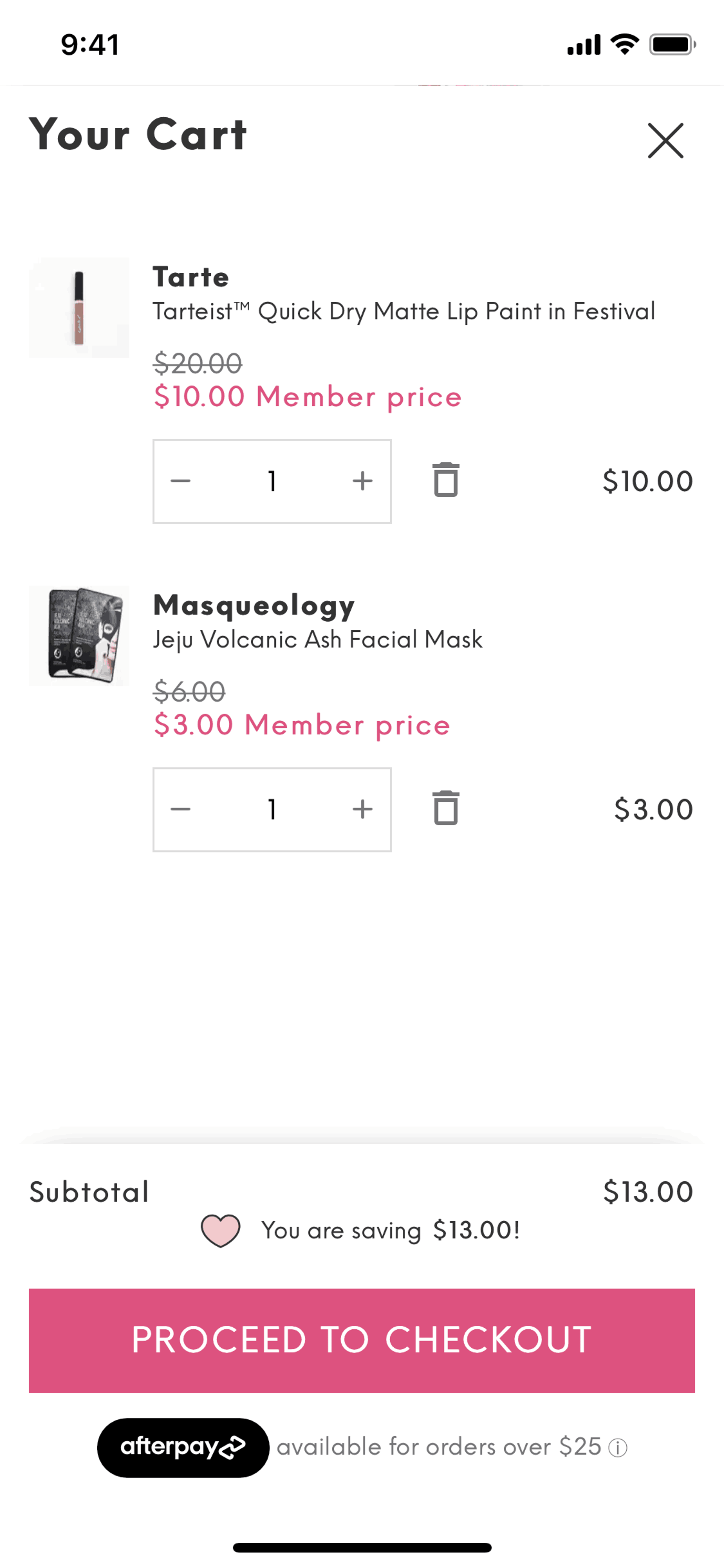 IPSY iOS Shopping interface screenshot 19