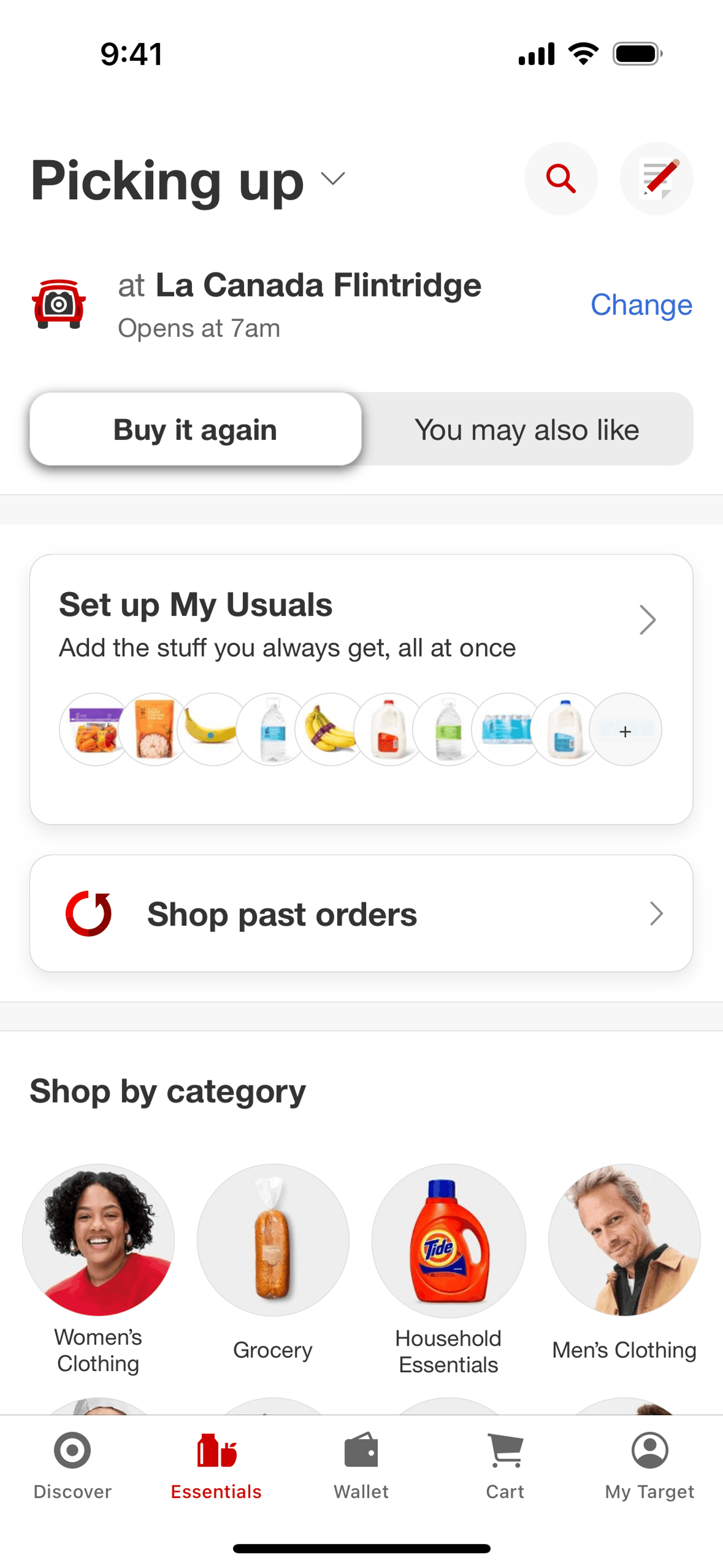 Target iOS Shopping interface screenshot 14