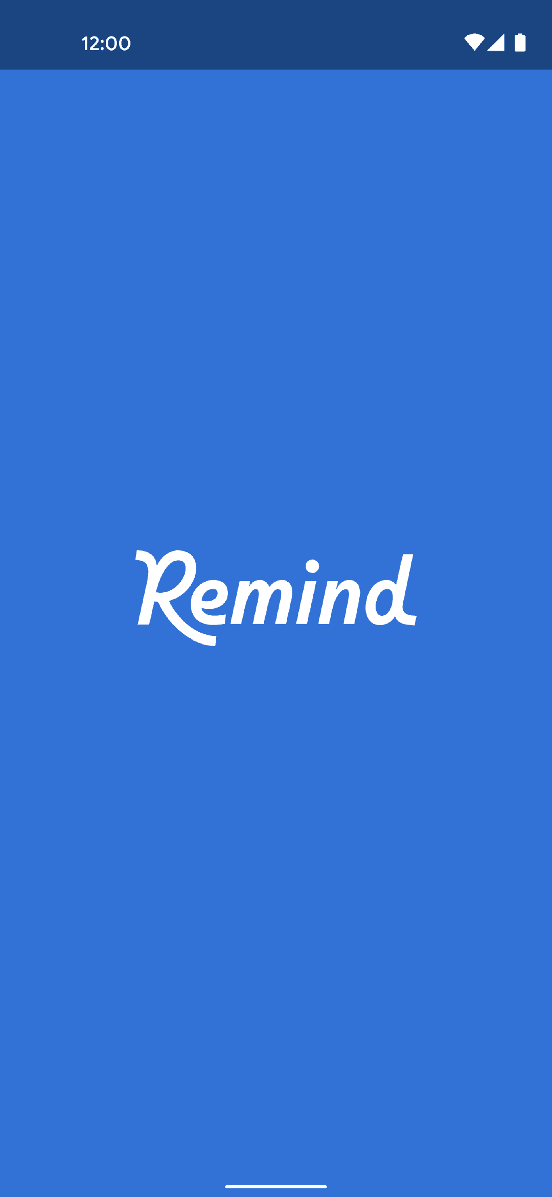 Remind Android Education interface screenshot 1