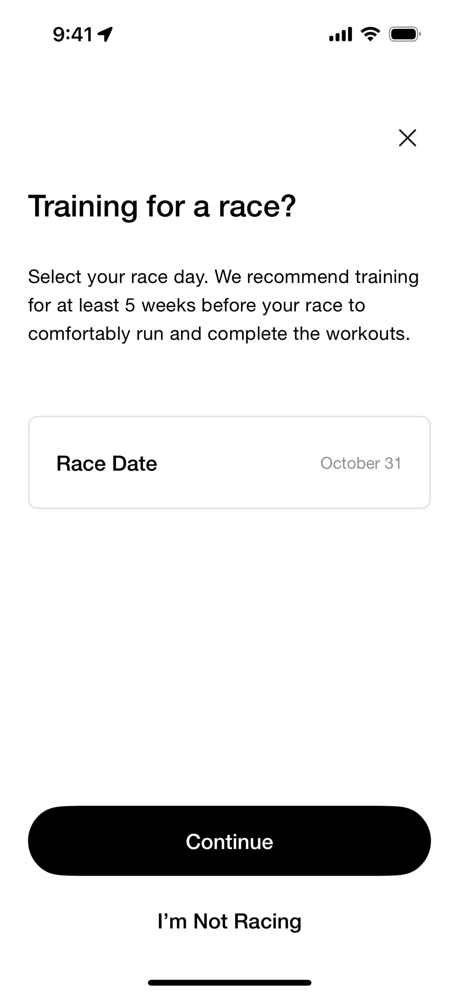 Nike Run Club iOS Health & Fitness interface screenshot 15