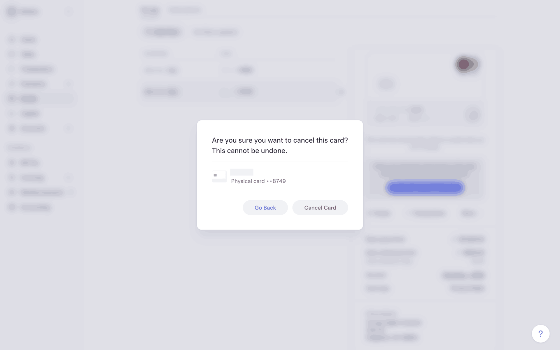 Mercury Web Finance interface screenshot 21