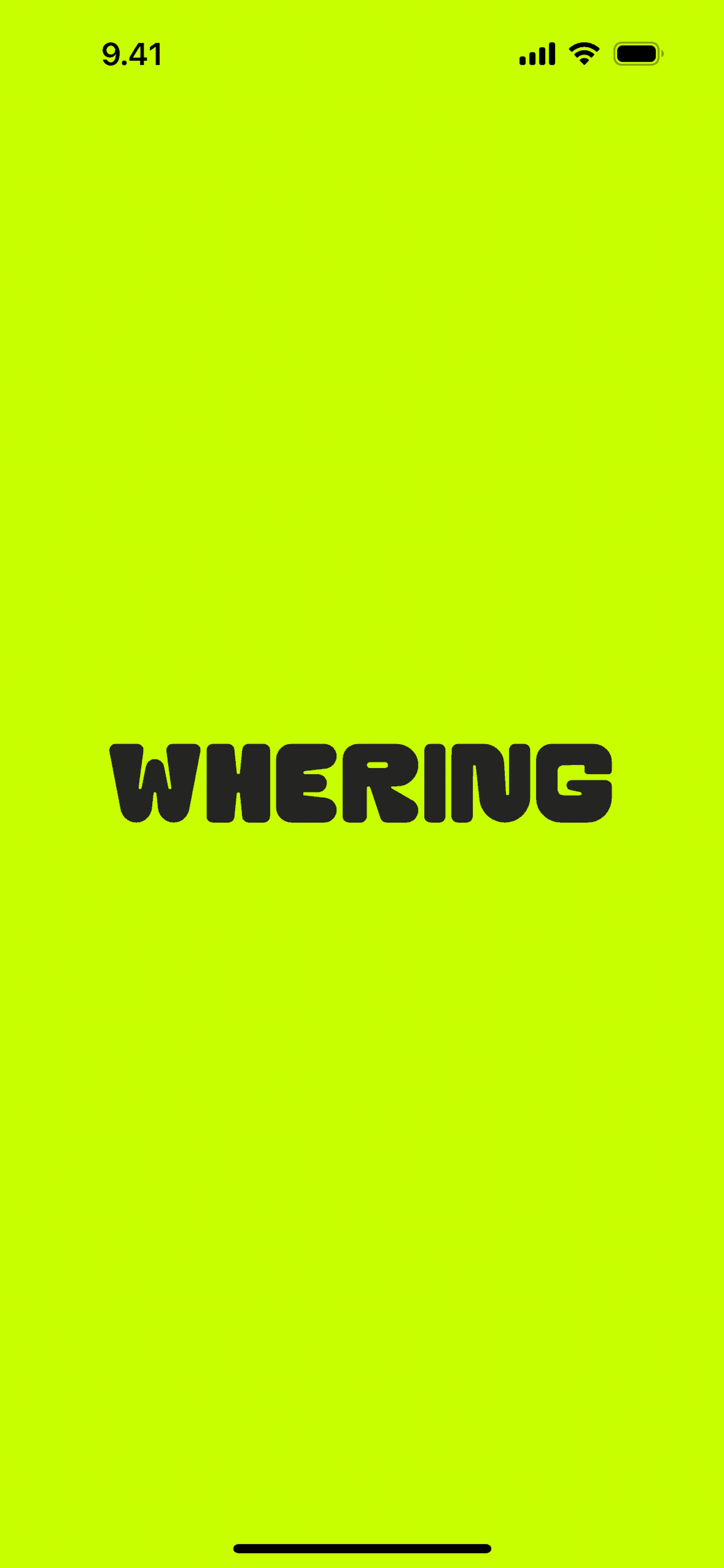Whering iOS Lifestyle interface screenshot 1