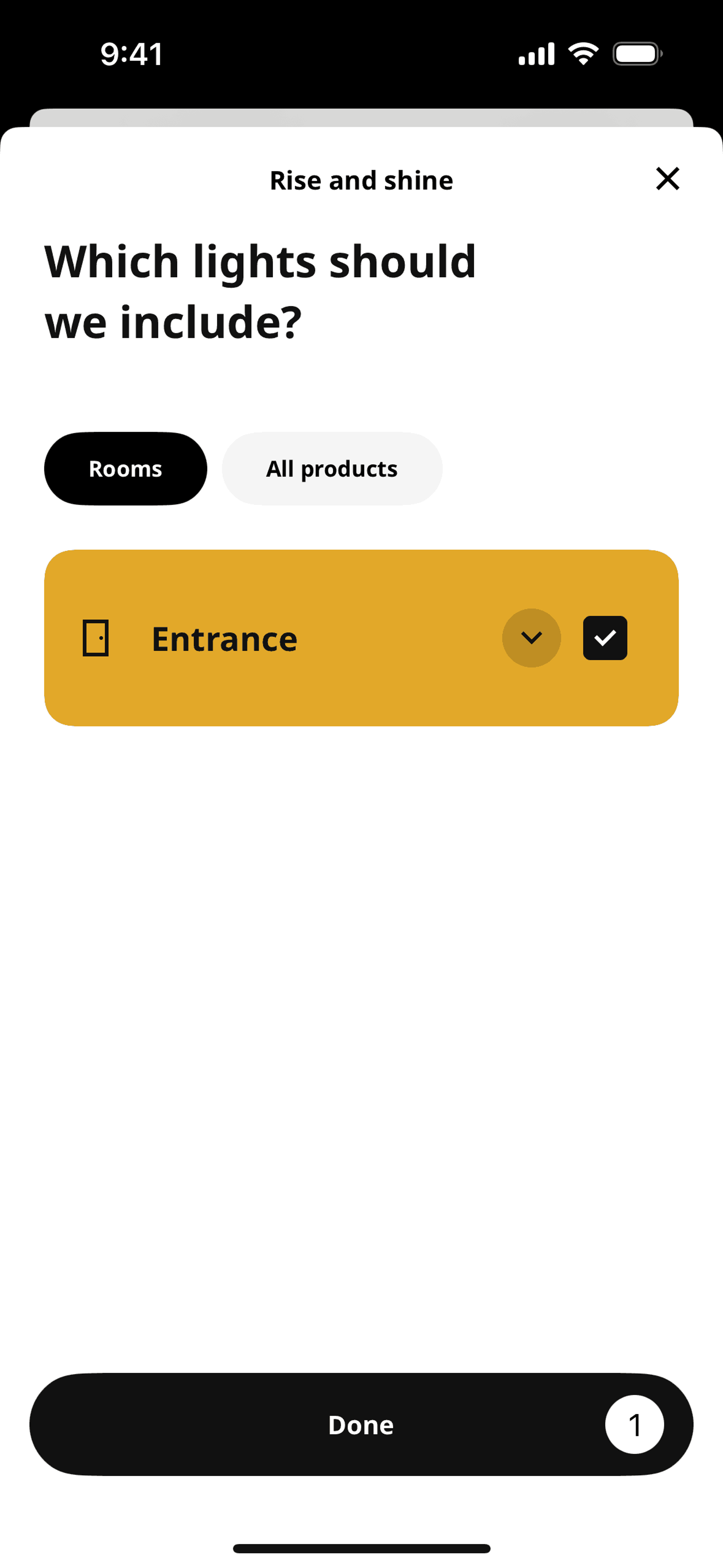 IKEA Home smart iOS Utilities interface screenshot 17