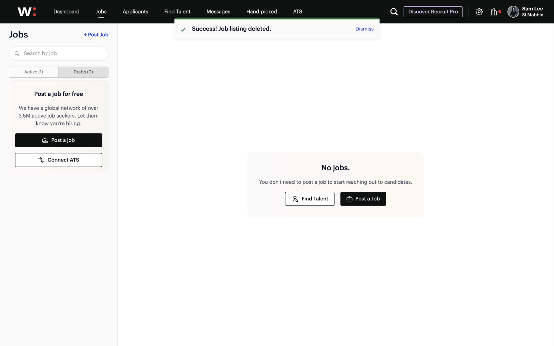 Wellfound Web Jobs & Recruitment interface screenshot 5