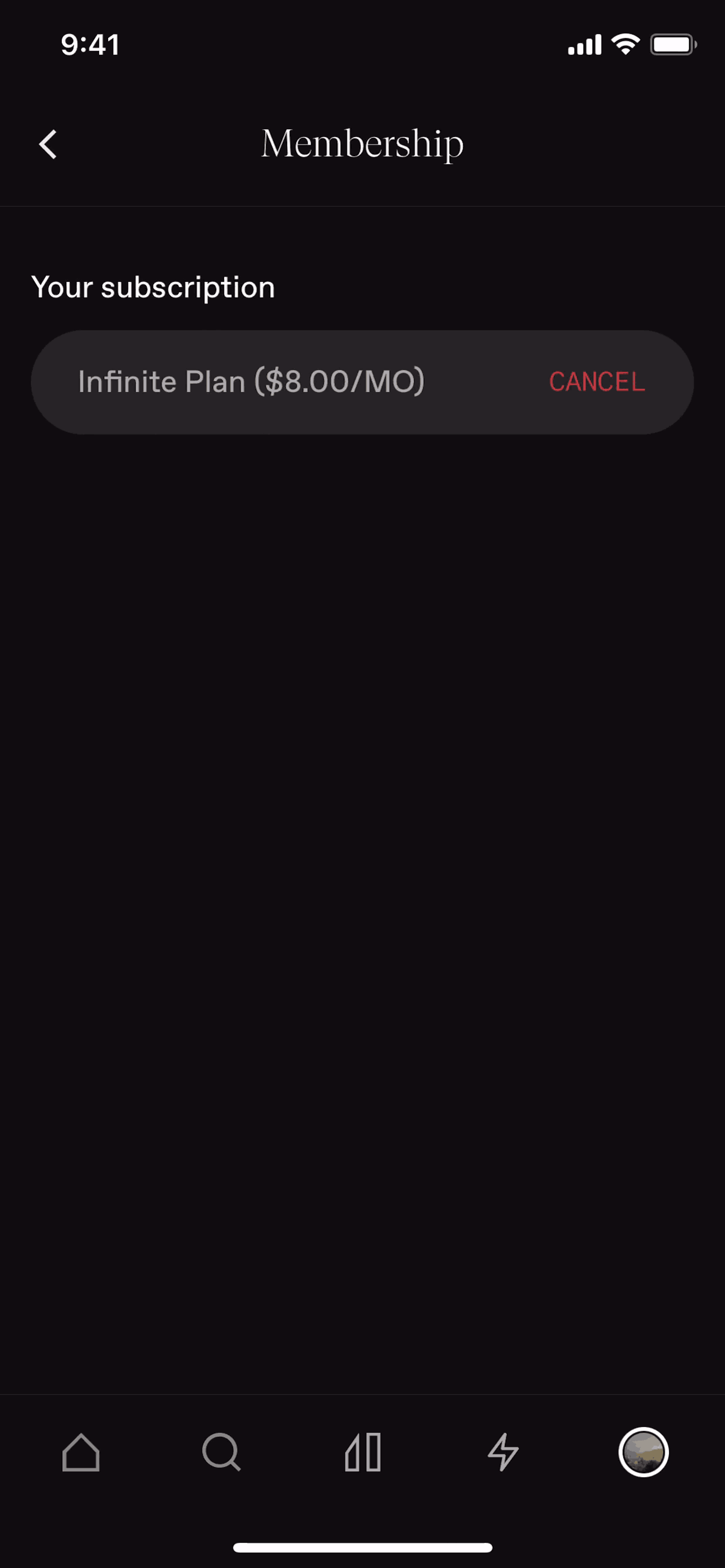 Cosmos iOS Photo & Video interface screenshot 16