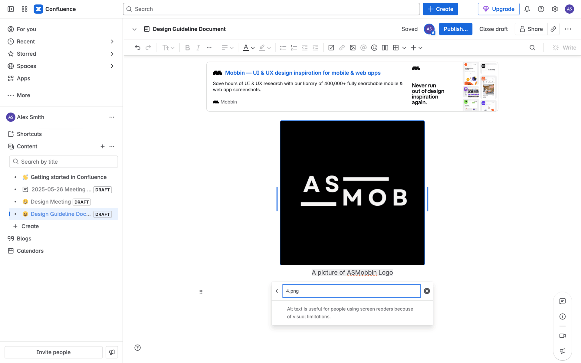 Confluence Web Collaboration interface screenshot 20