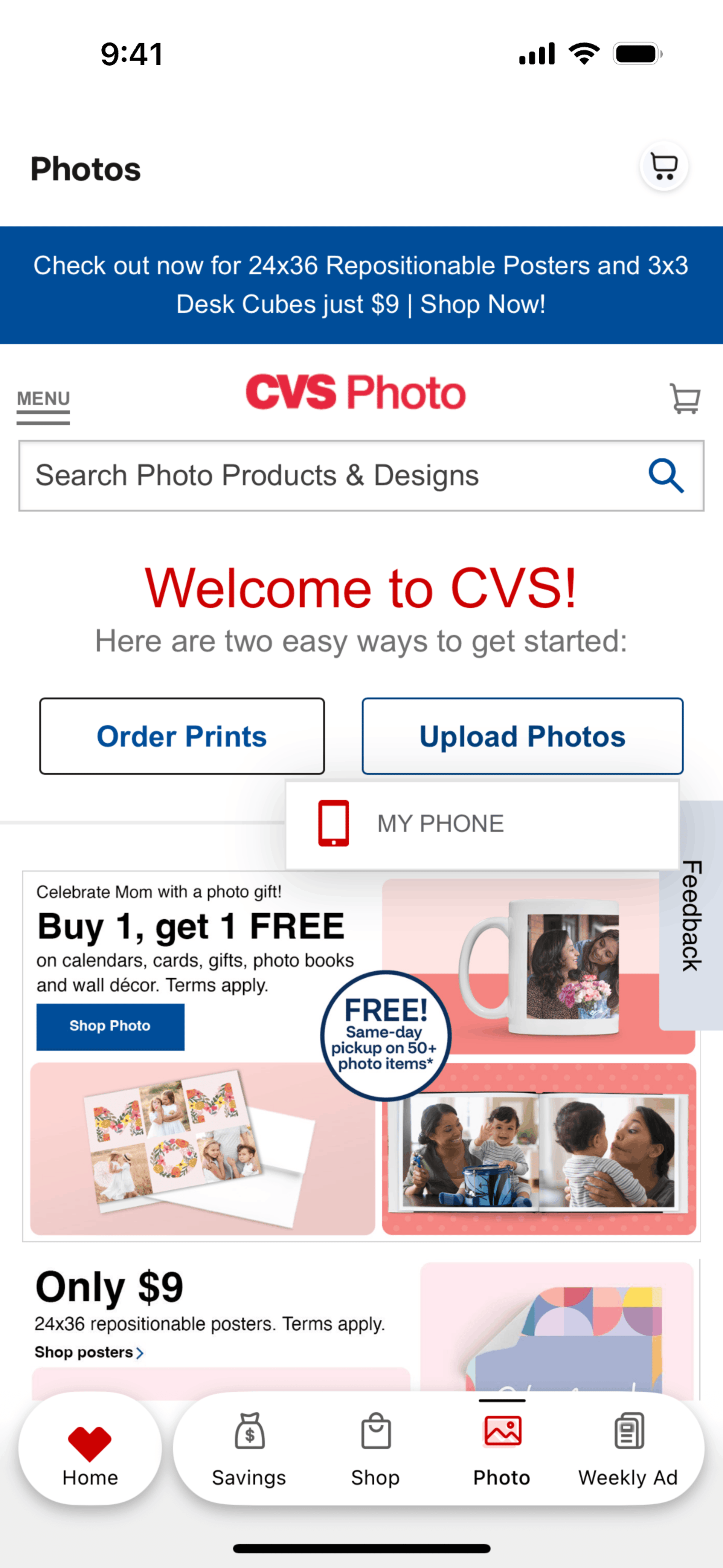 CVS Health iOS Medical interface screenshot 8