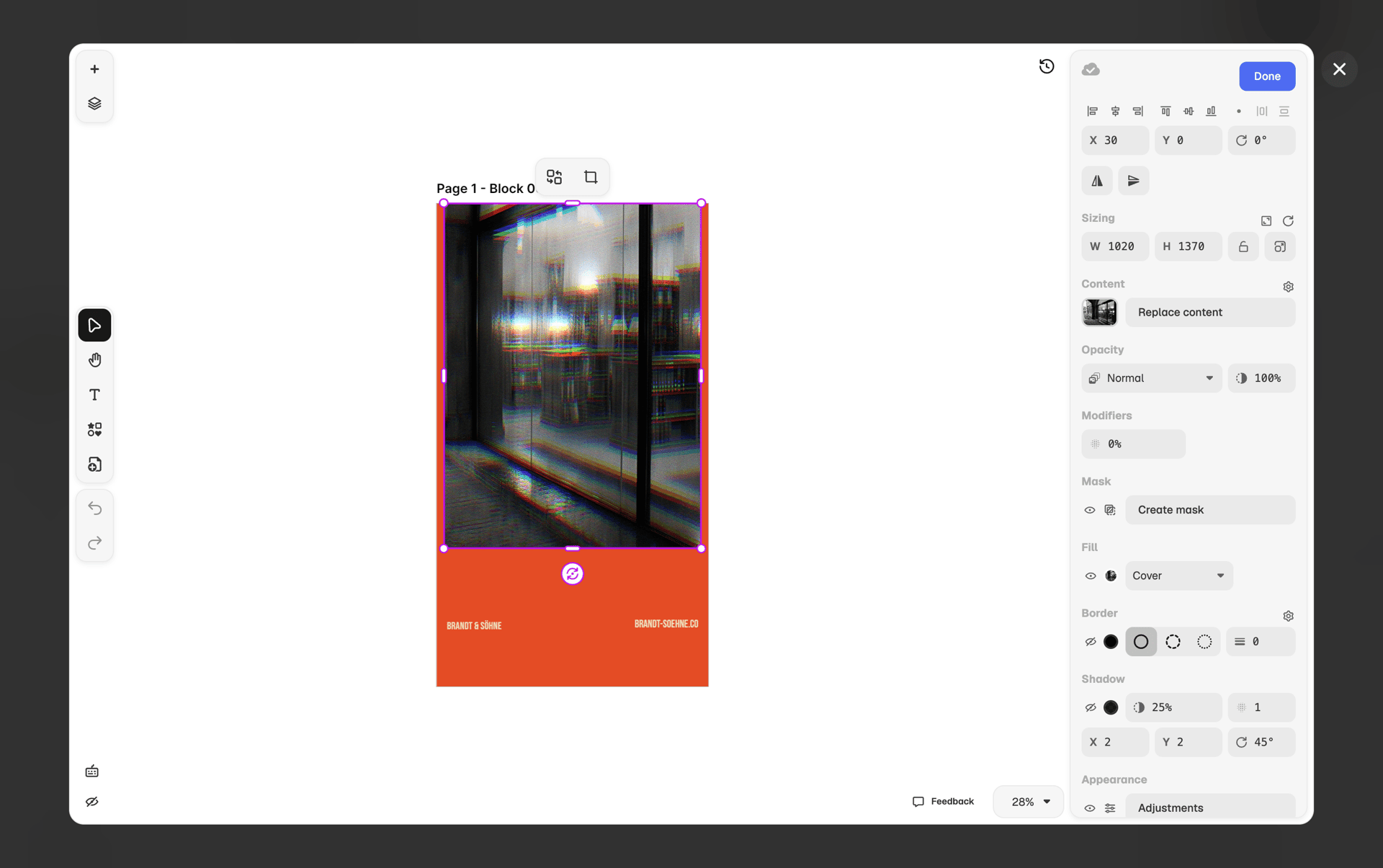 Magnific Web Photo & Video interface screenshot 16