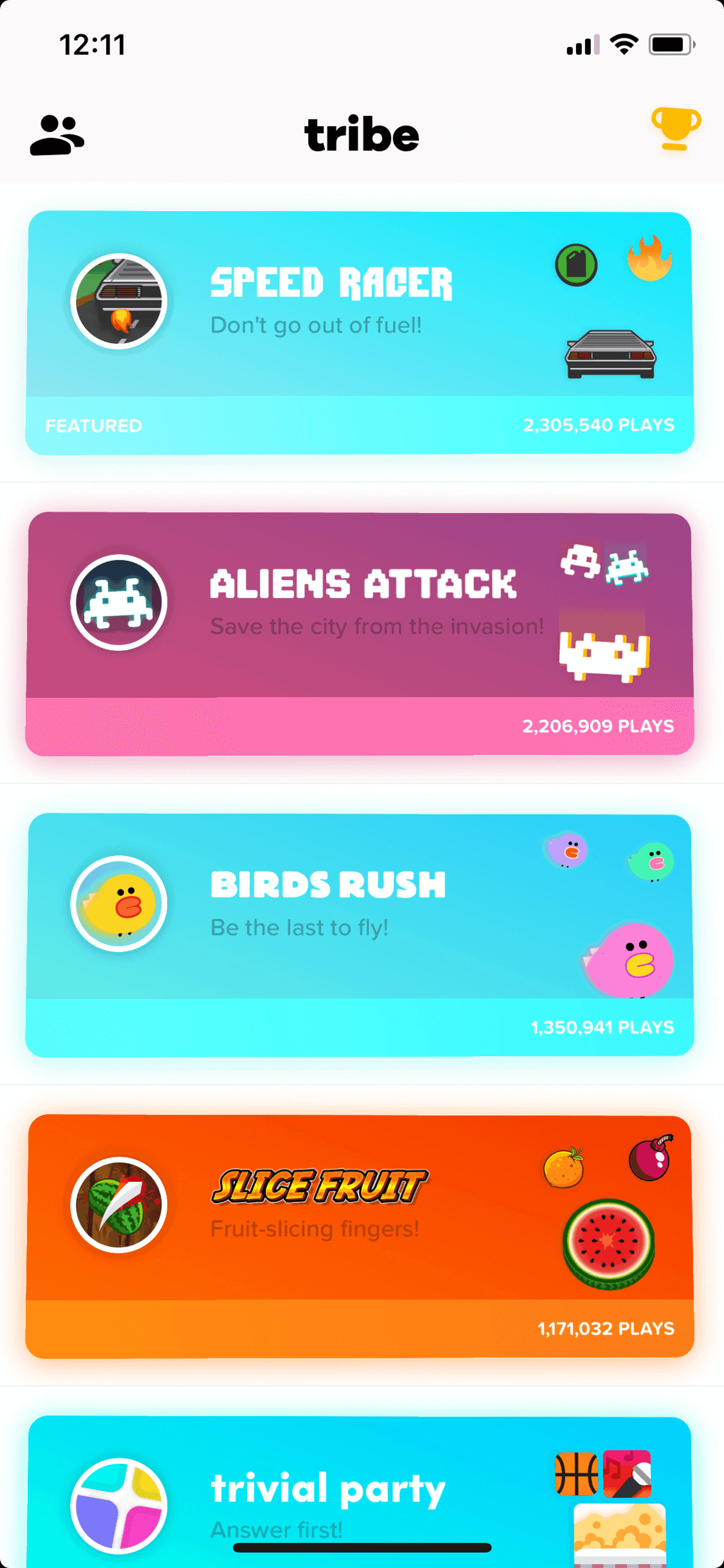 Tribe iOS Social Networking interface screenshot 6