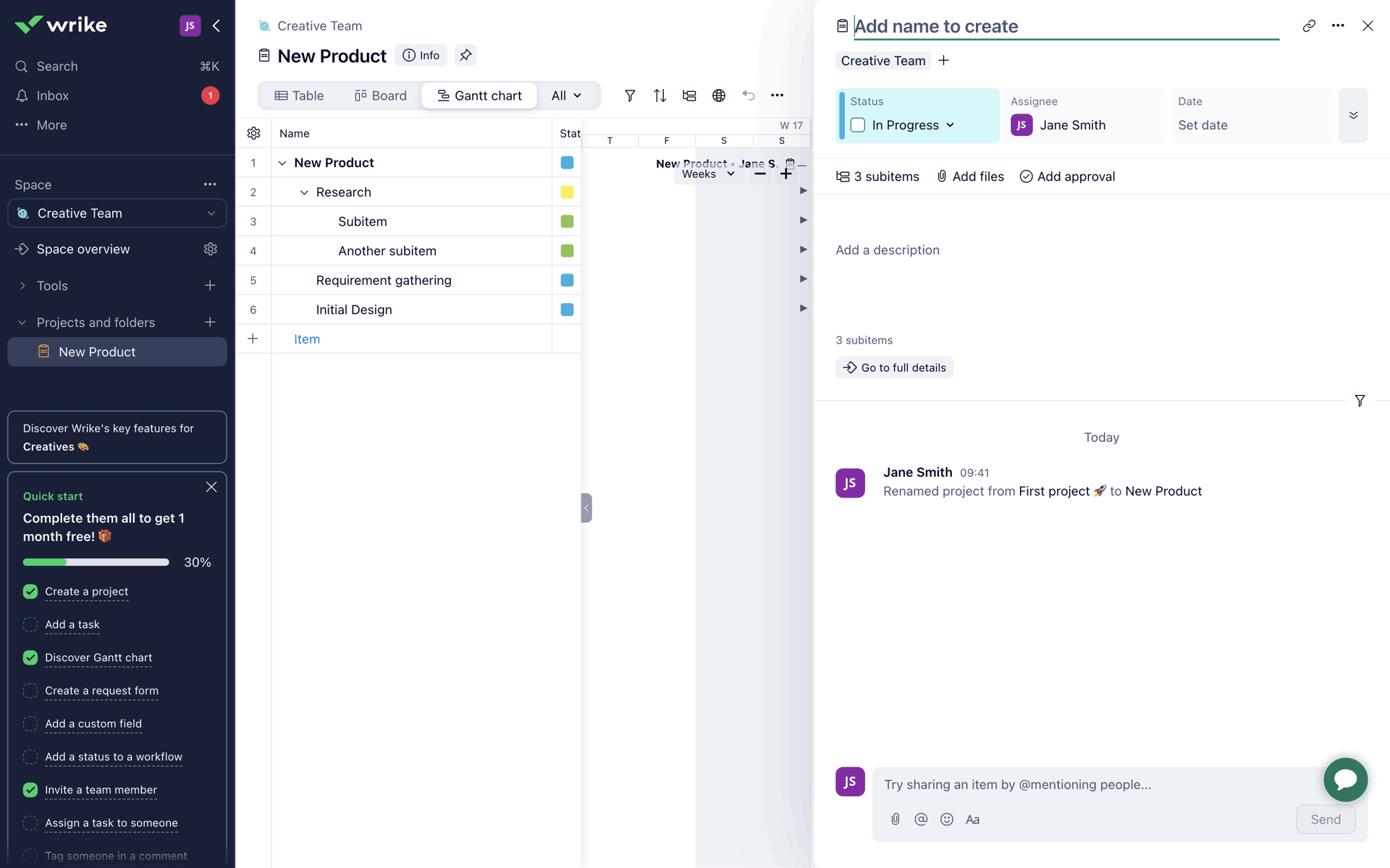 Wrike Web Productivity interface screenshot 14