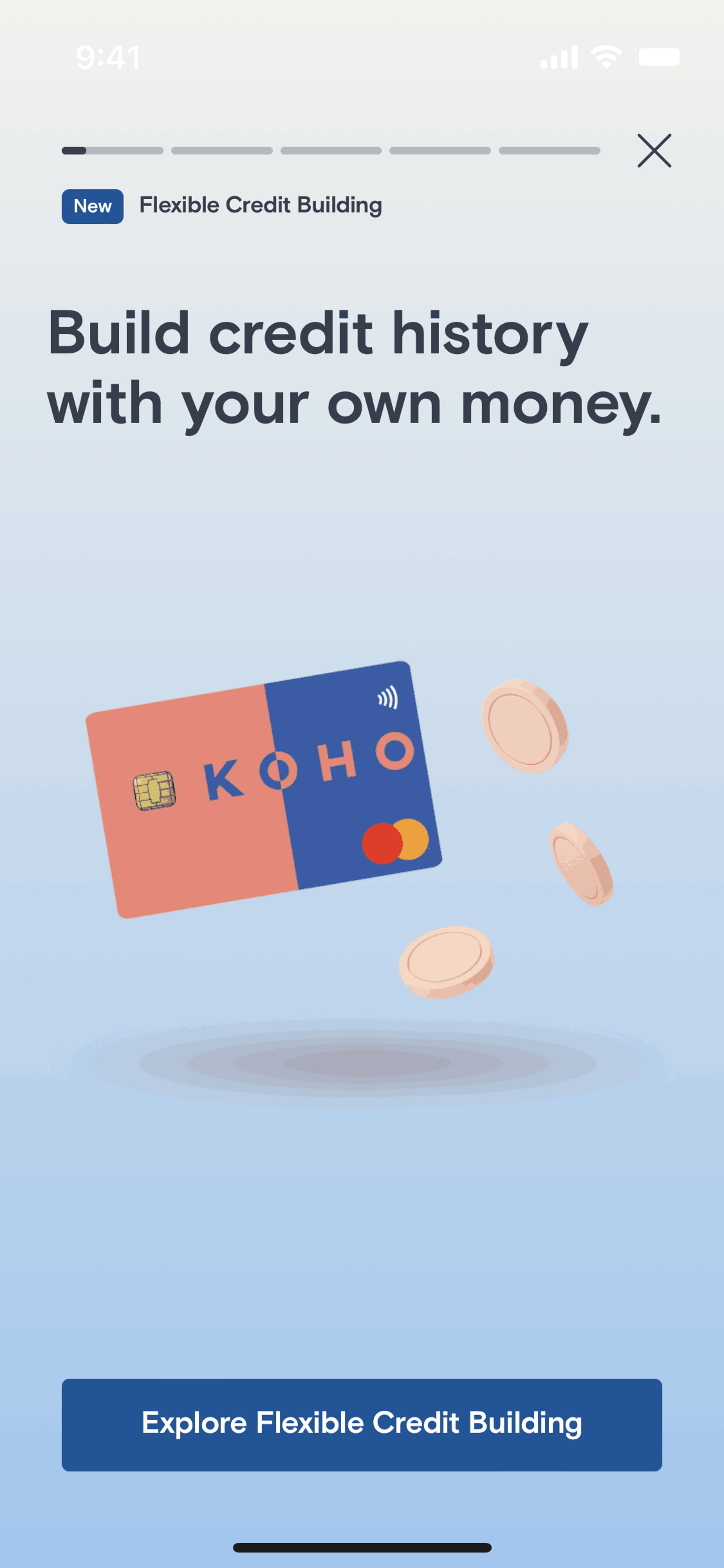 KOHO iOS Finance interface screenshot 7