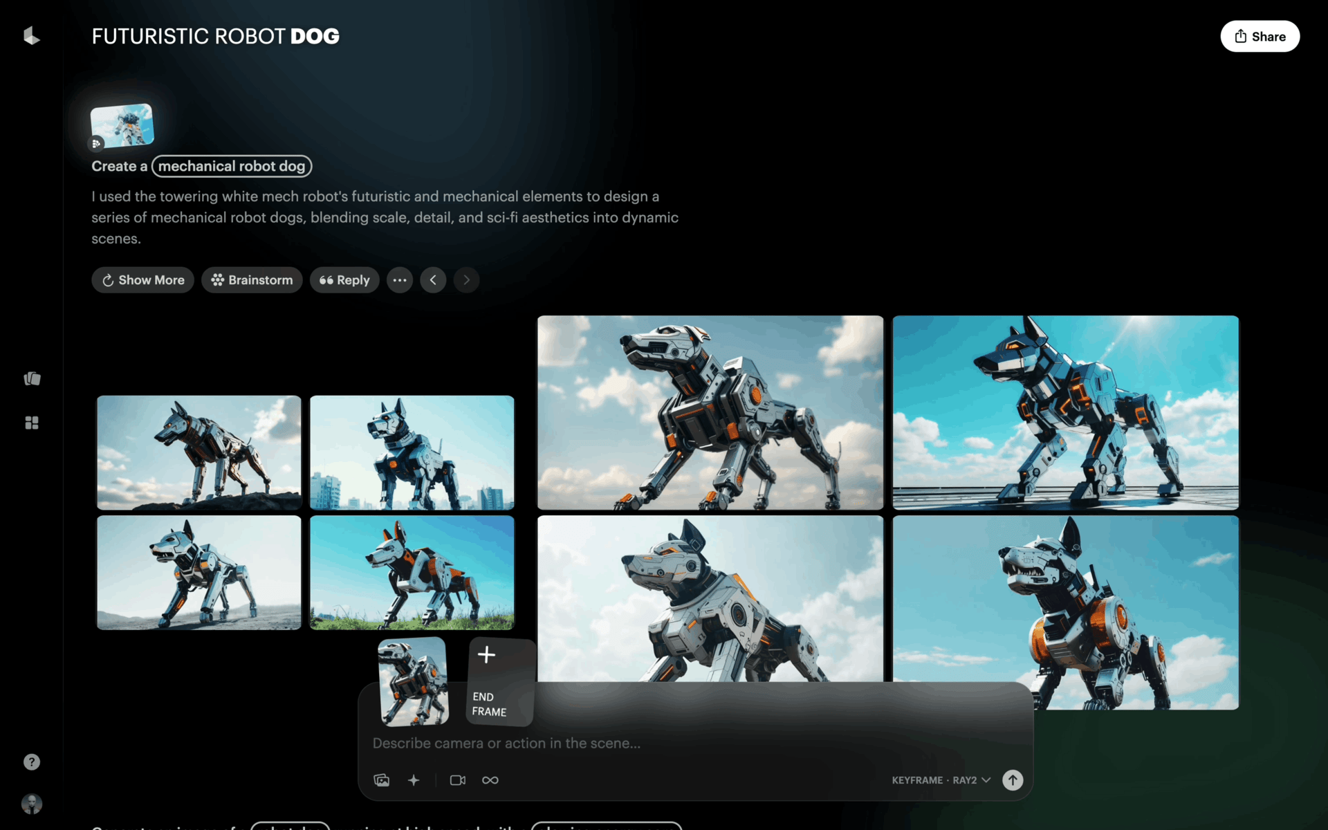 Luma AI Web Photo & Video interface screenshot 4
