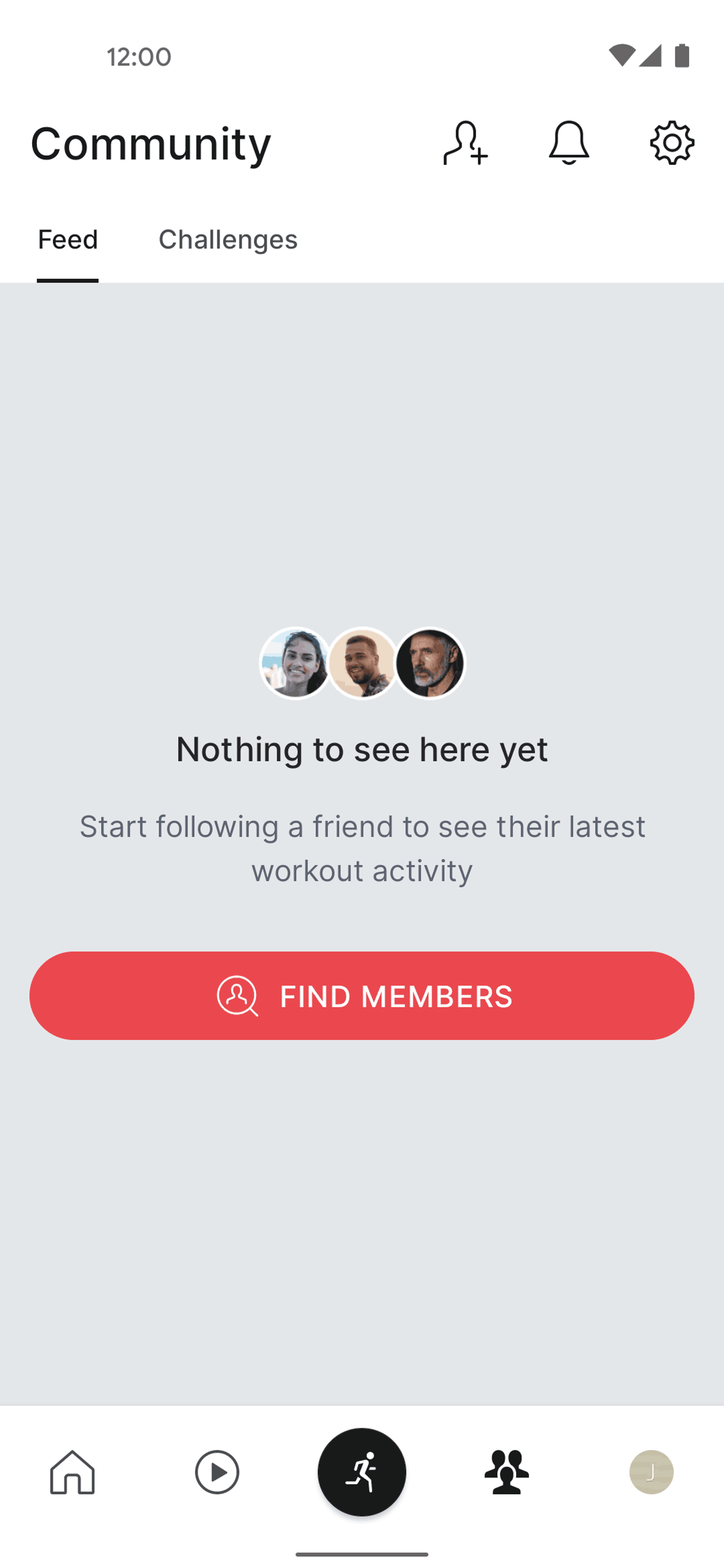 Peloton Android Health & Fitness interface screenshot 16