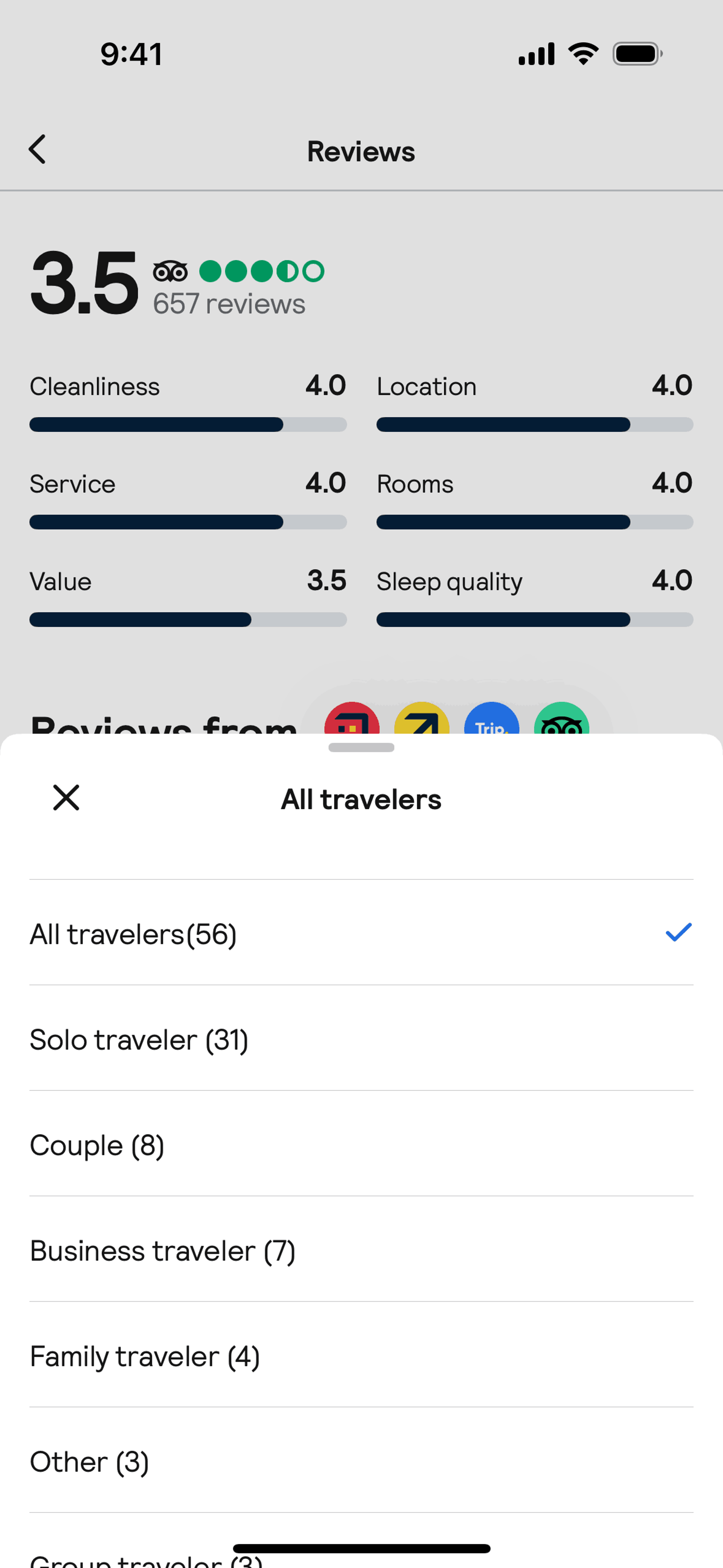 Skyscanner iOS Travel & Transportation interface screenshot 20